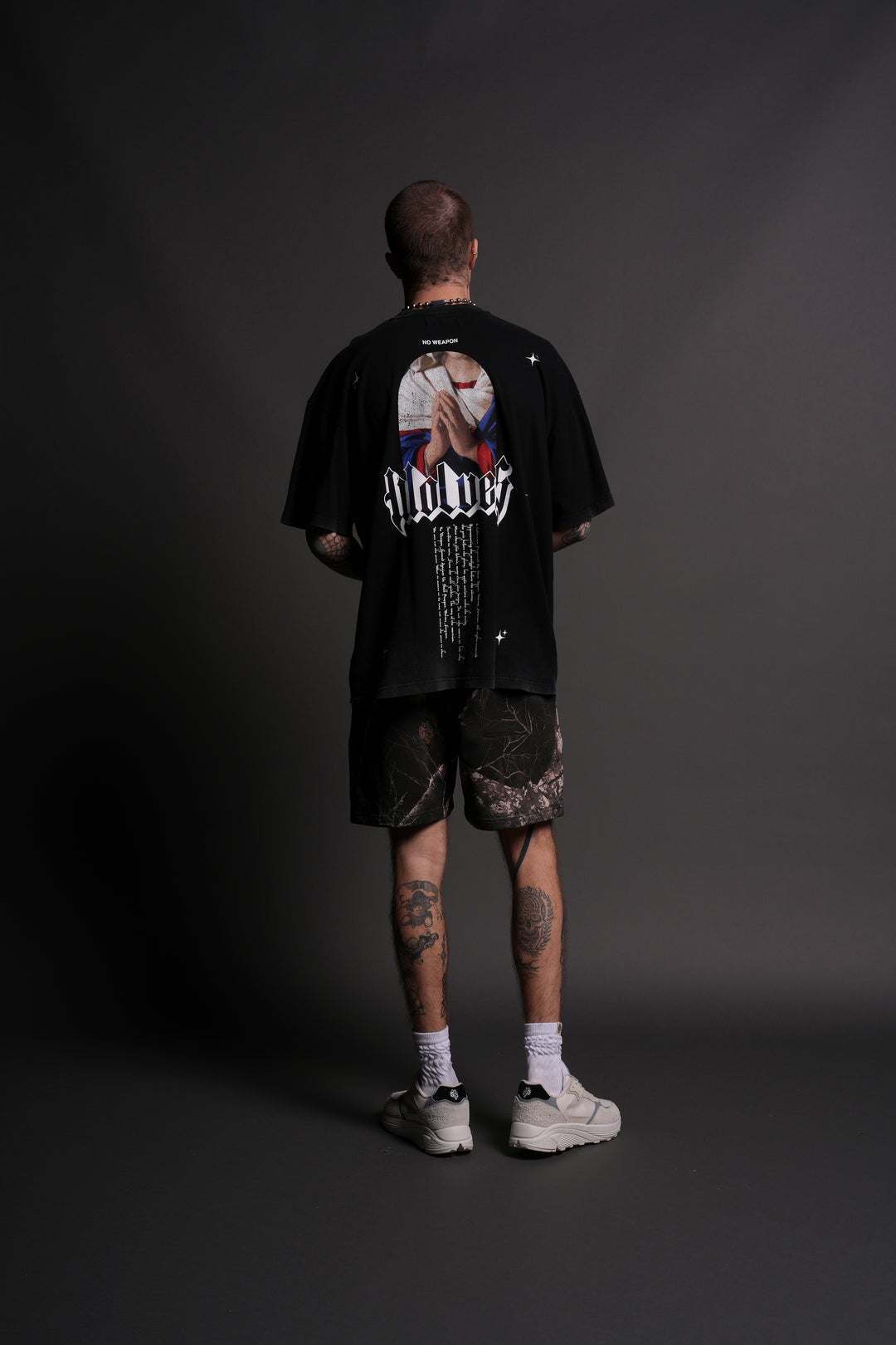 Now and Forever "Premium" Oversized Tee in Black