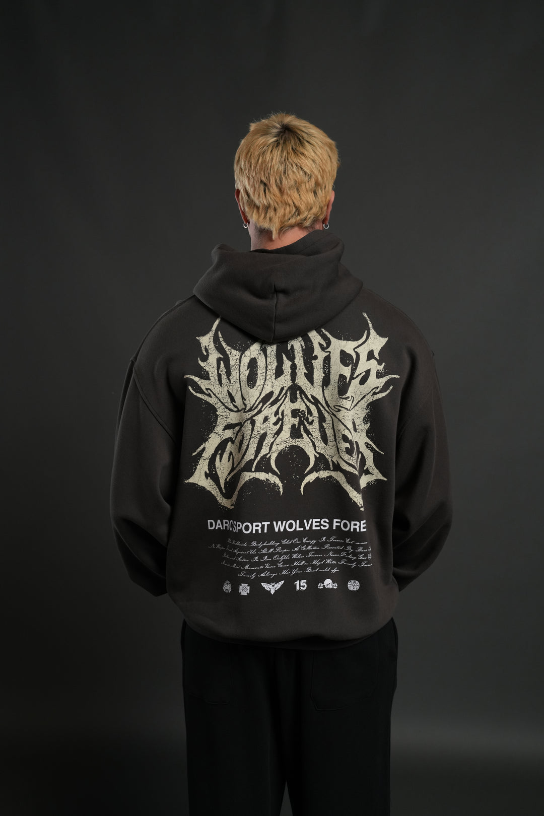 Sheer Loyalty "Pierce" Hoodie in Wolf Gray