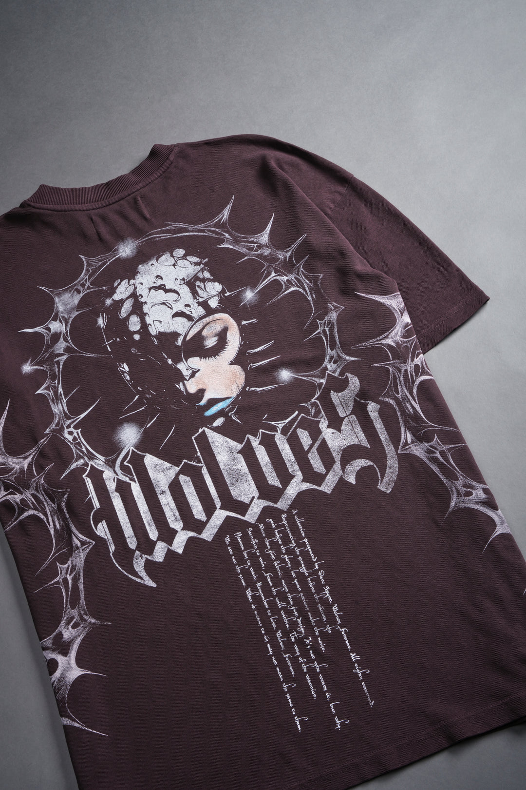 Age Of The Valkyrie "Premium" Oversized Unisex Tee in Darc Purple