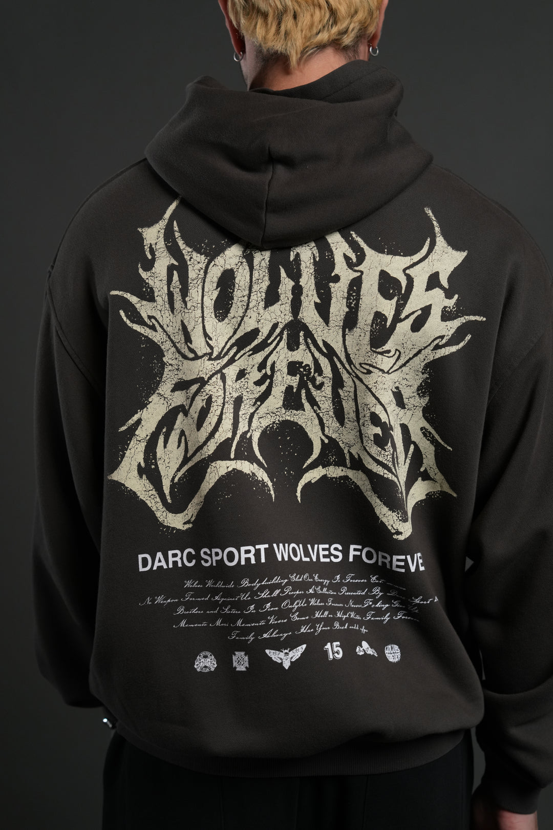 Sheer Loyalty "Pierce" Hoodie in Wolf Gray