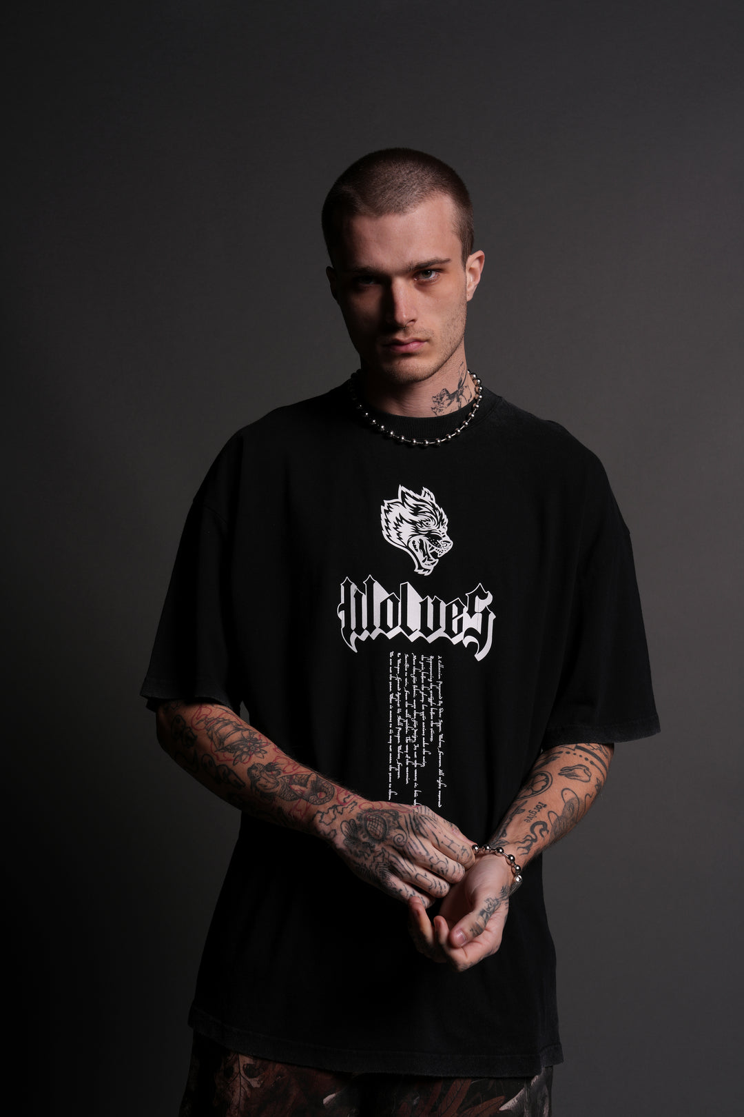 Now and Forever "Premium" Oversized Tee in Black