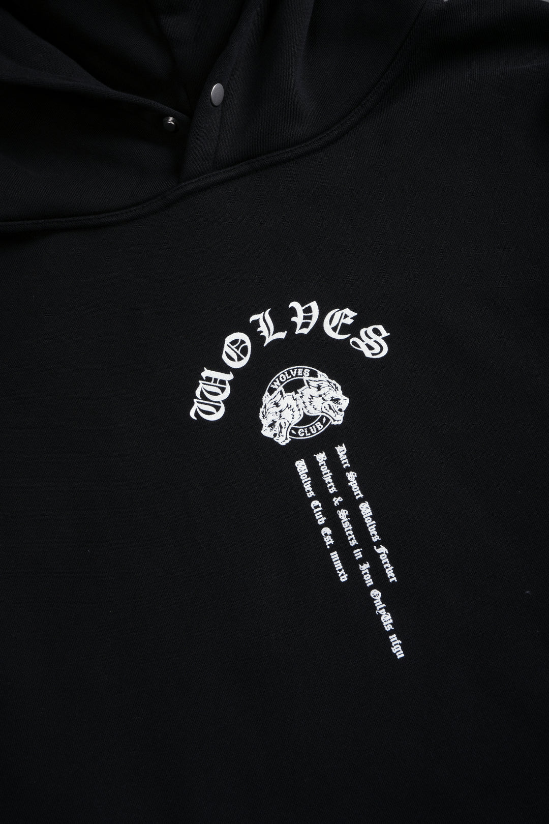 The Hunter "Pierce" Hoodie in Black