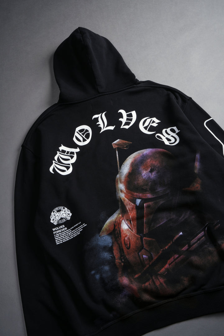 The Hunter "Pierce" Hoodie in Black