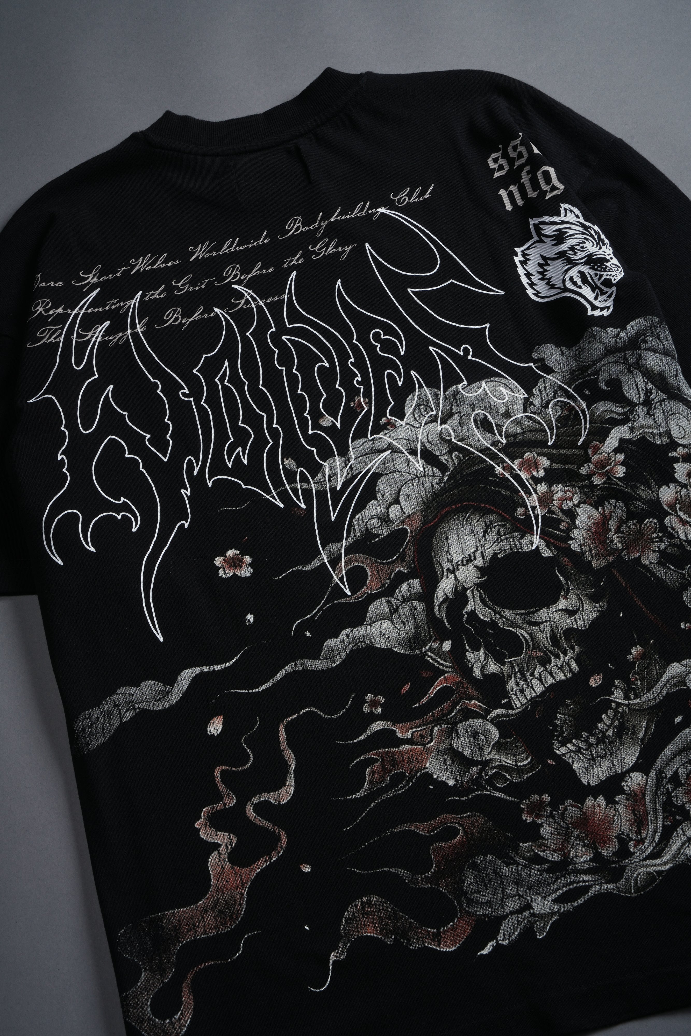 Shonen's Past "Premium" Oversized Tee in Black