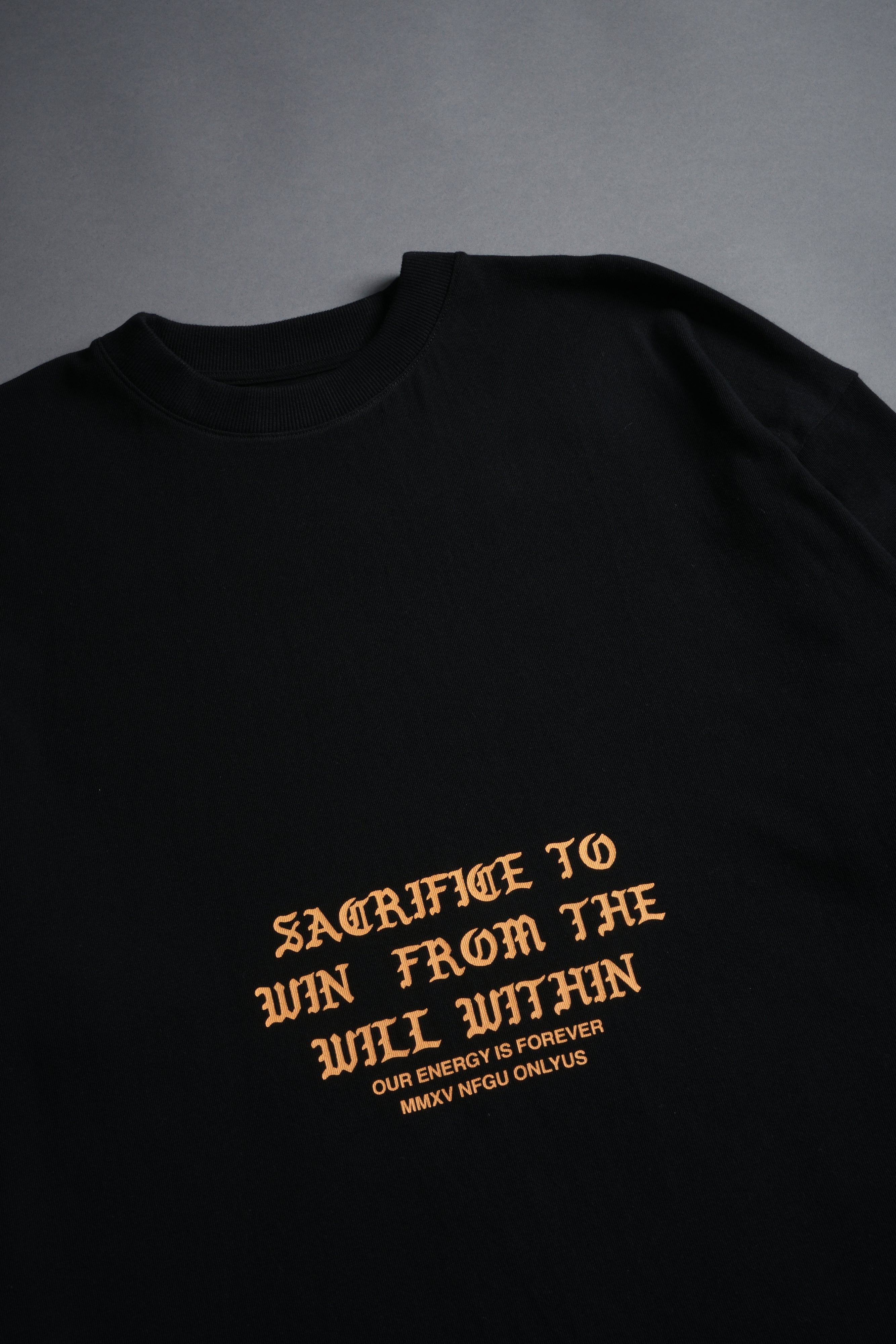 The Will Within "Premium" Oversized Tee in Black