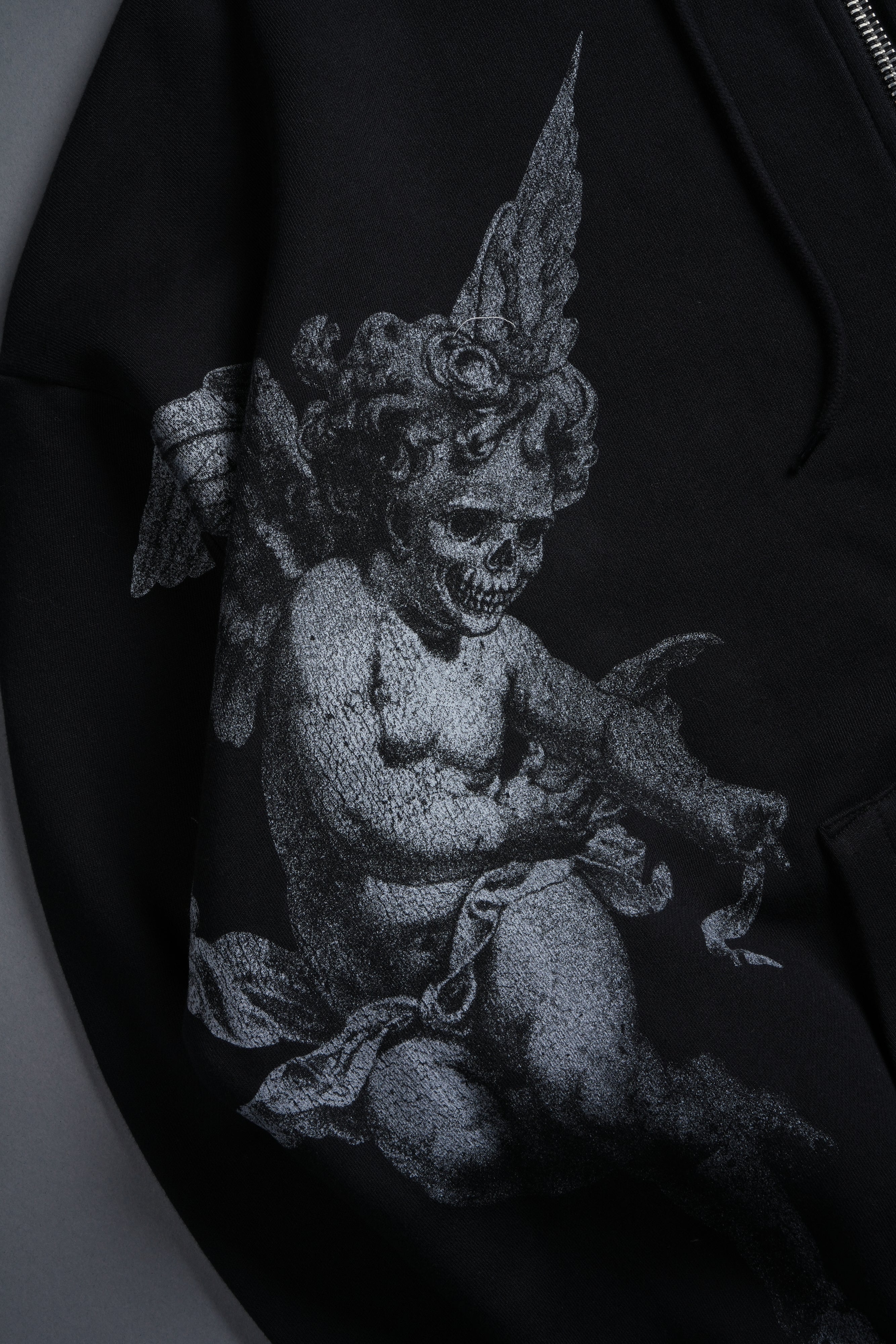 Darc Angel "Chambers" Zip Hoodie in Black