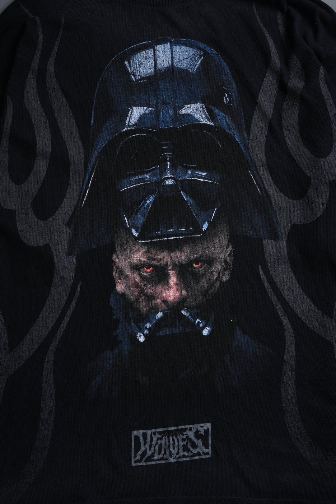 Ashes of the Dark V2 "Premium" Oversized Tee in Black Drift Wash