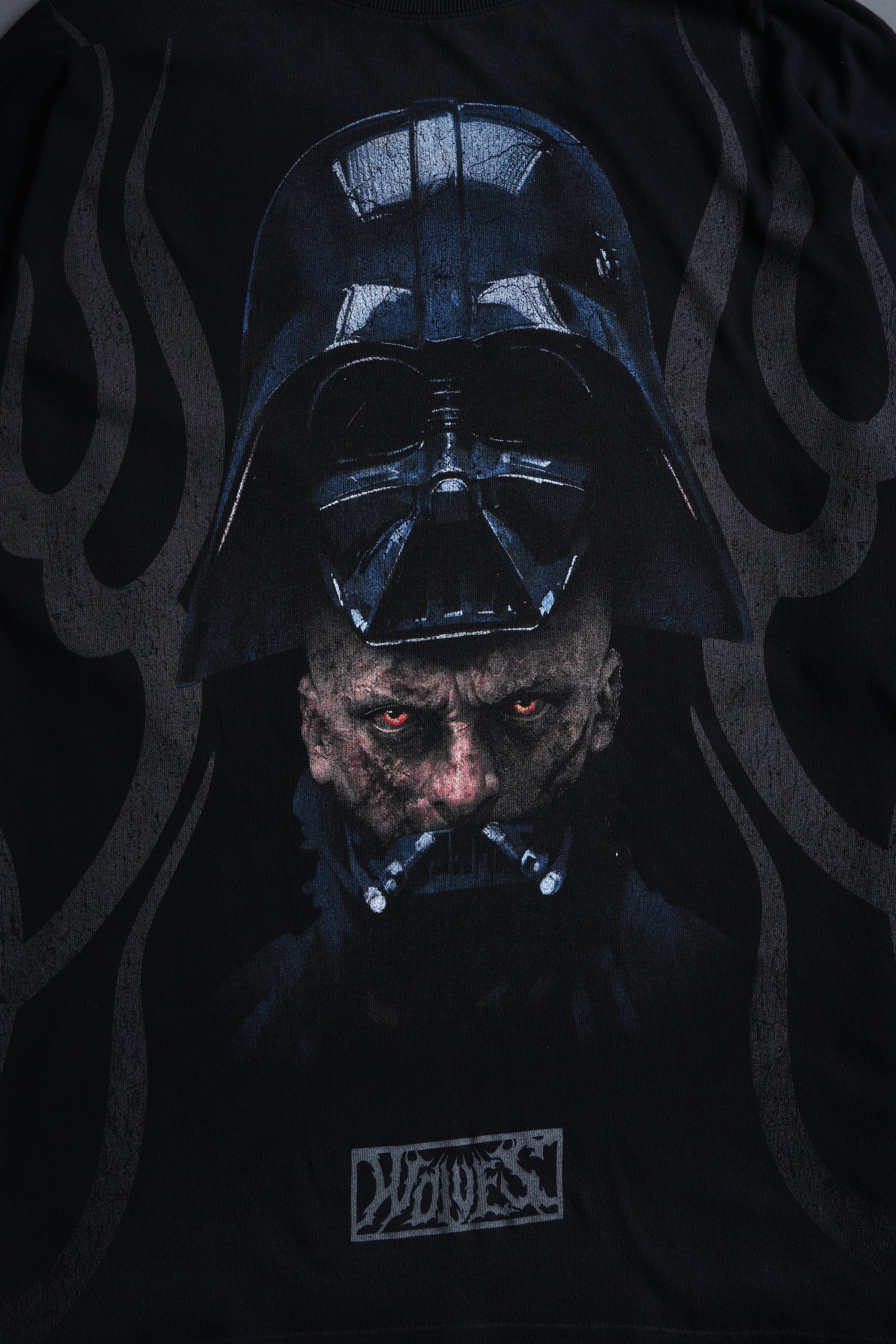 Ashes of the Dark V2 "Premium" Oversized Tee in Black Drift Wash