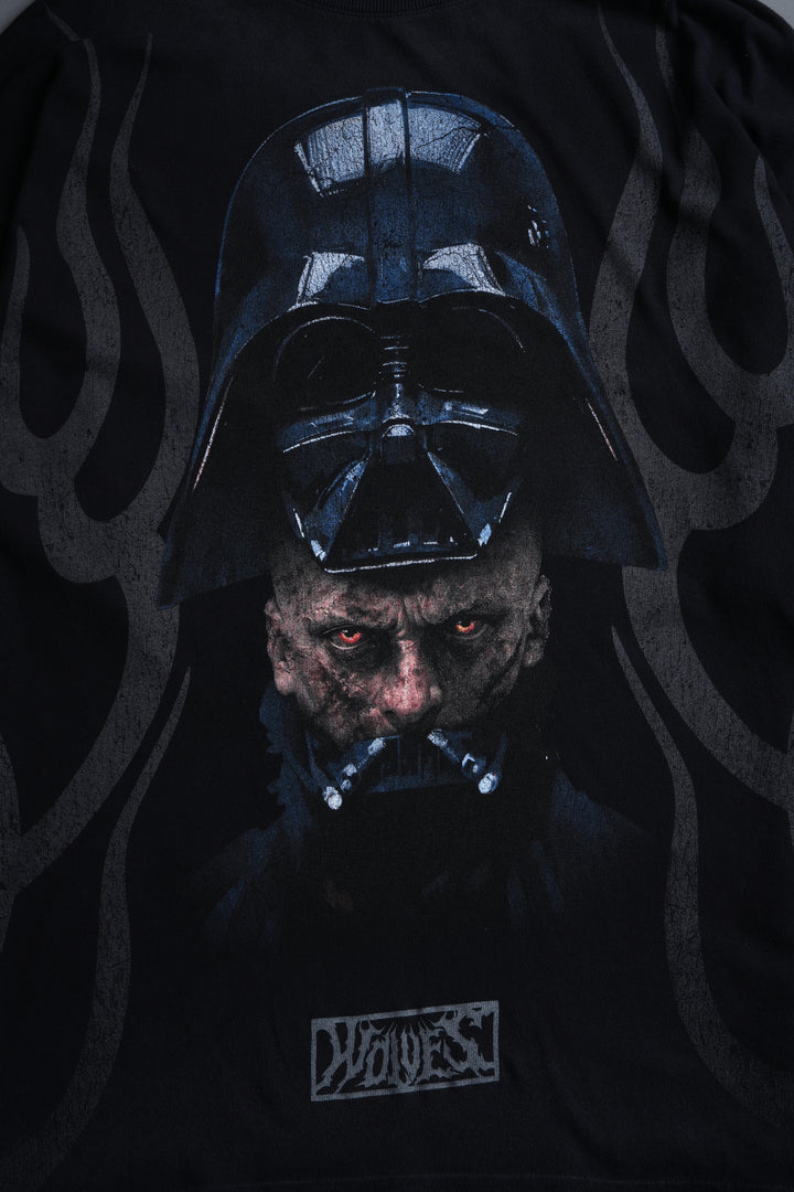 Ashes of the Dark V2 "Premium" Oversized Tee in Black Drift Wash