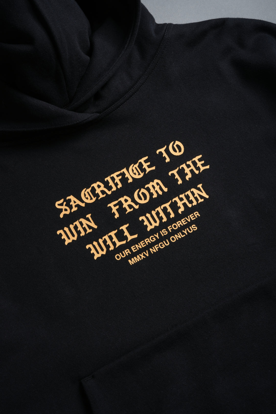 The Will Within Grunge "Gage Box Cut" Hoodie in Black