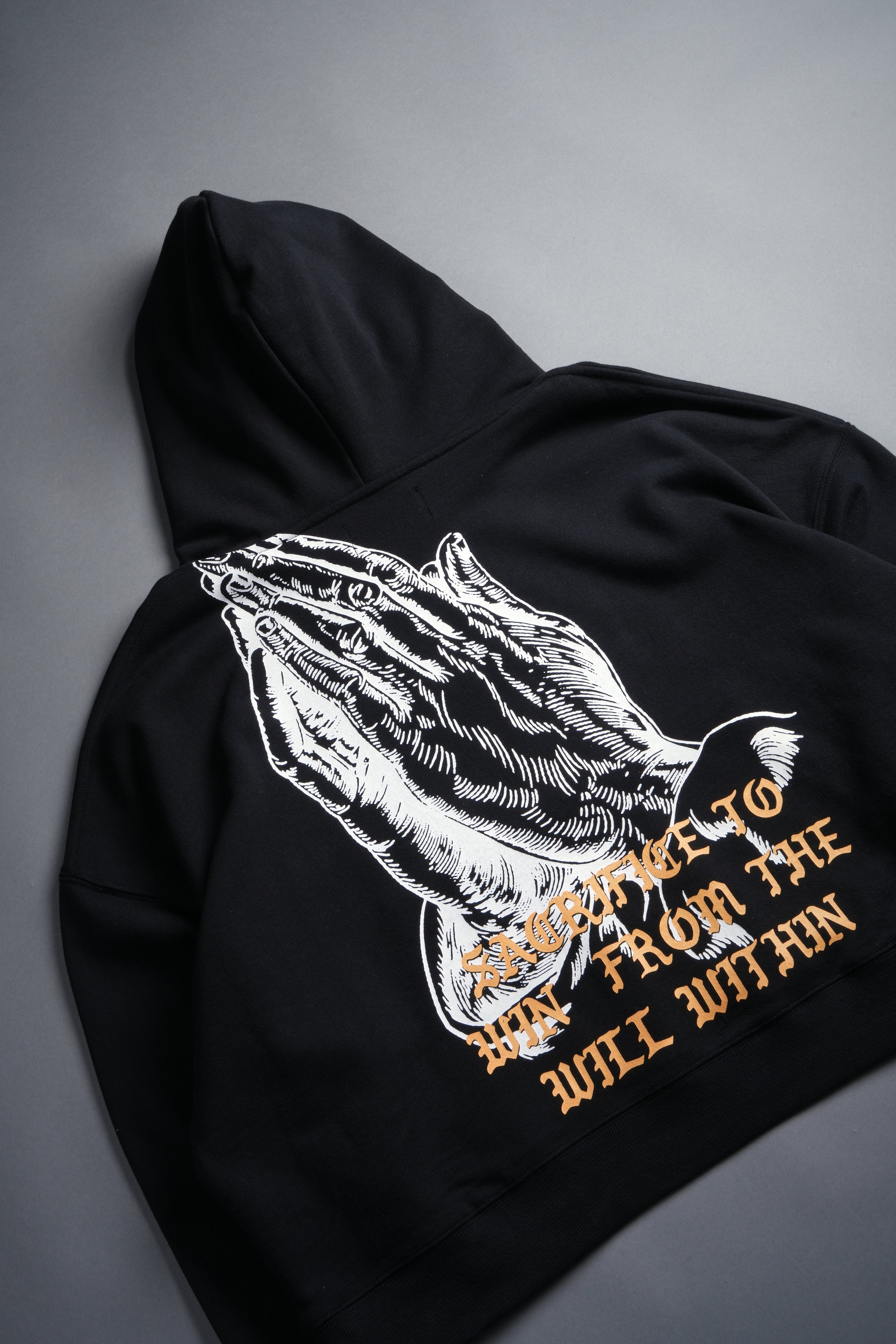 The Will Within Grunge "Gage Box Cut" Hoodie in Black