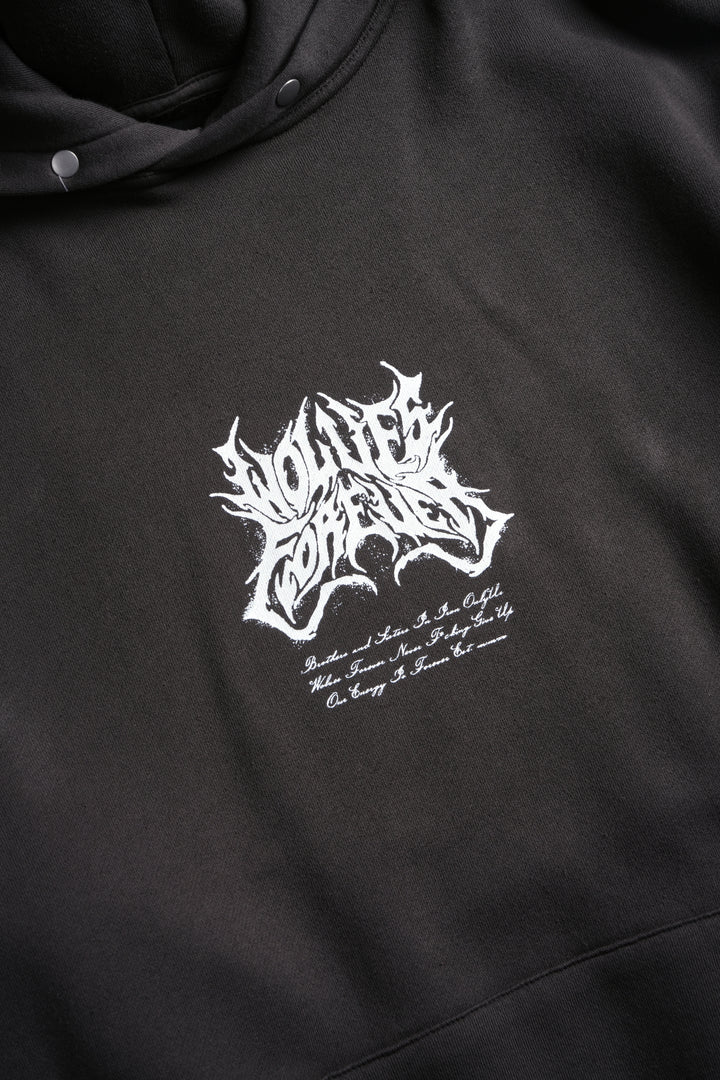 Sheer Loyalty "Pierce" Hoodie in Wolf Gray