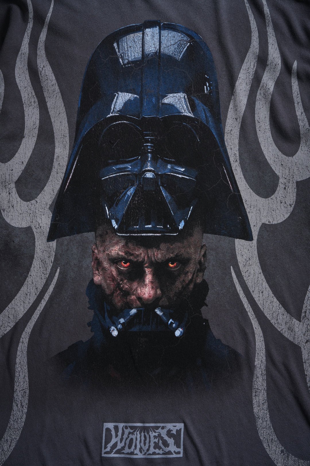 Ashes of the Dark V2 "Premium" Oversized Tee in Wolf Gray Drift Wash