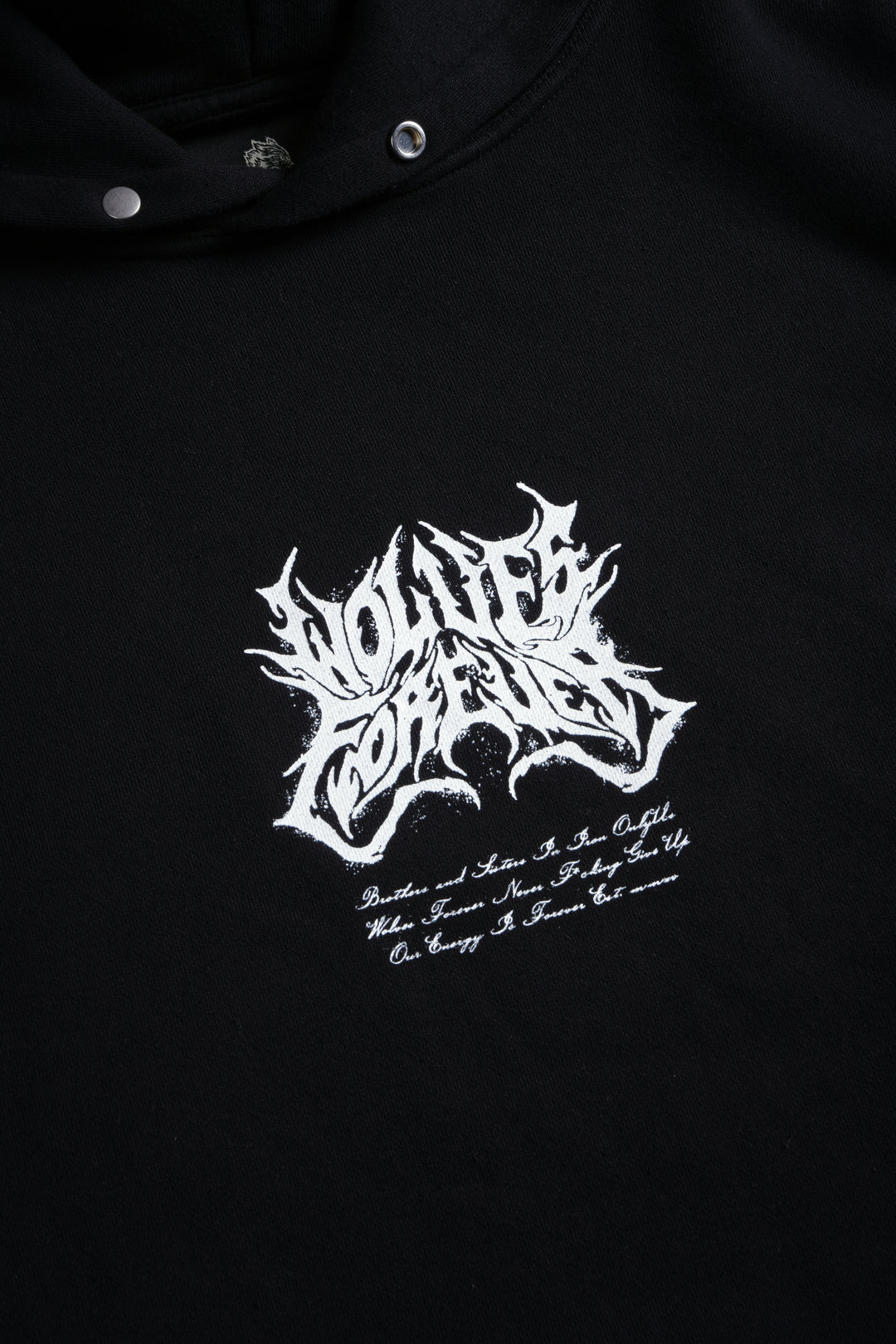 Sheer Loyalty "Pierce" Hoodie in Black