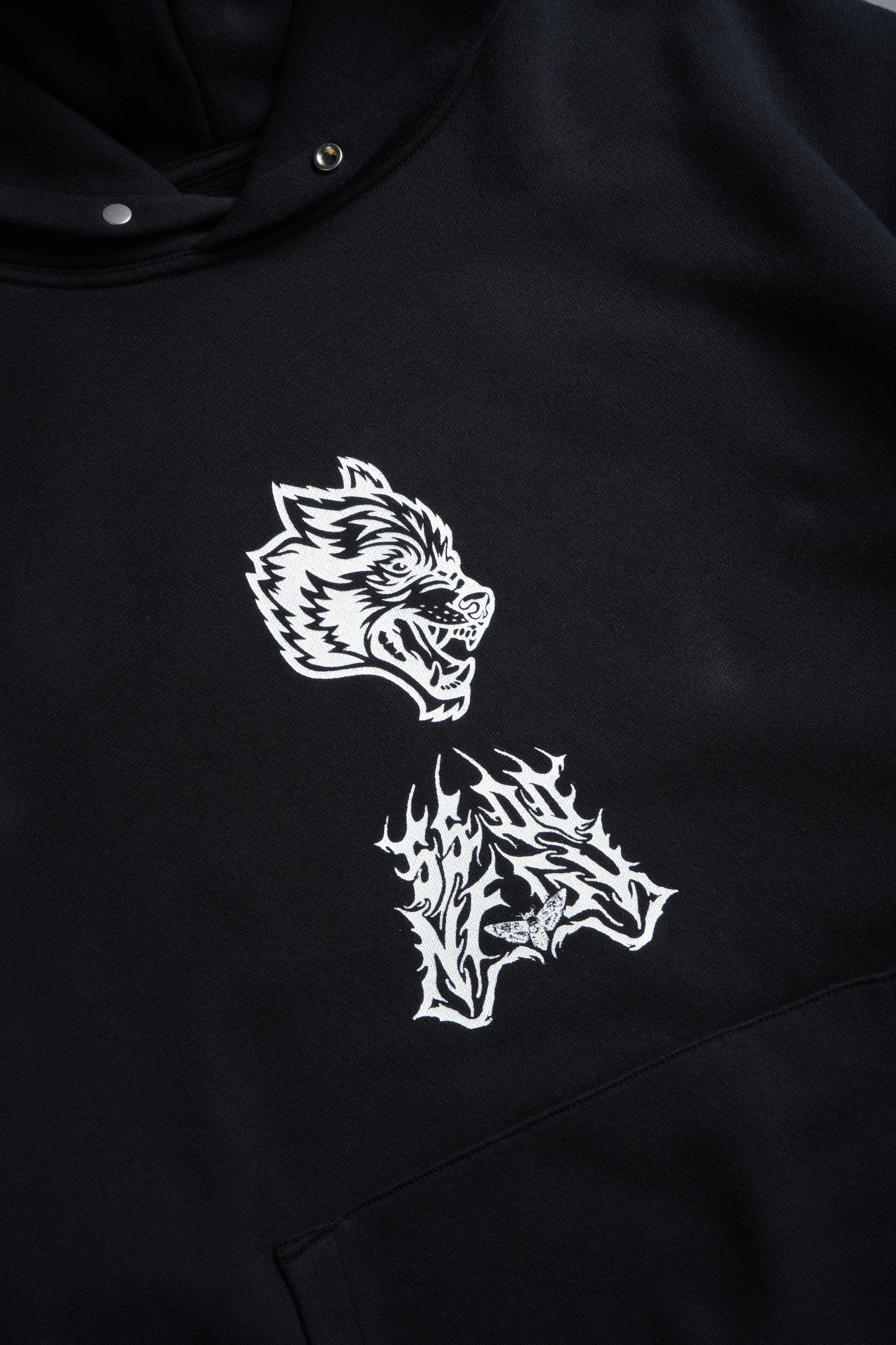 Shonen's Past "Pierce" Hoodie in Black