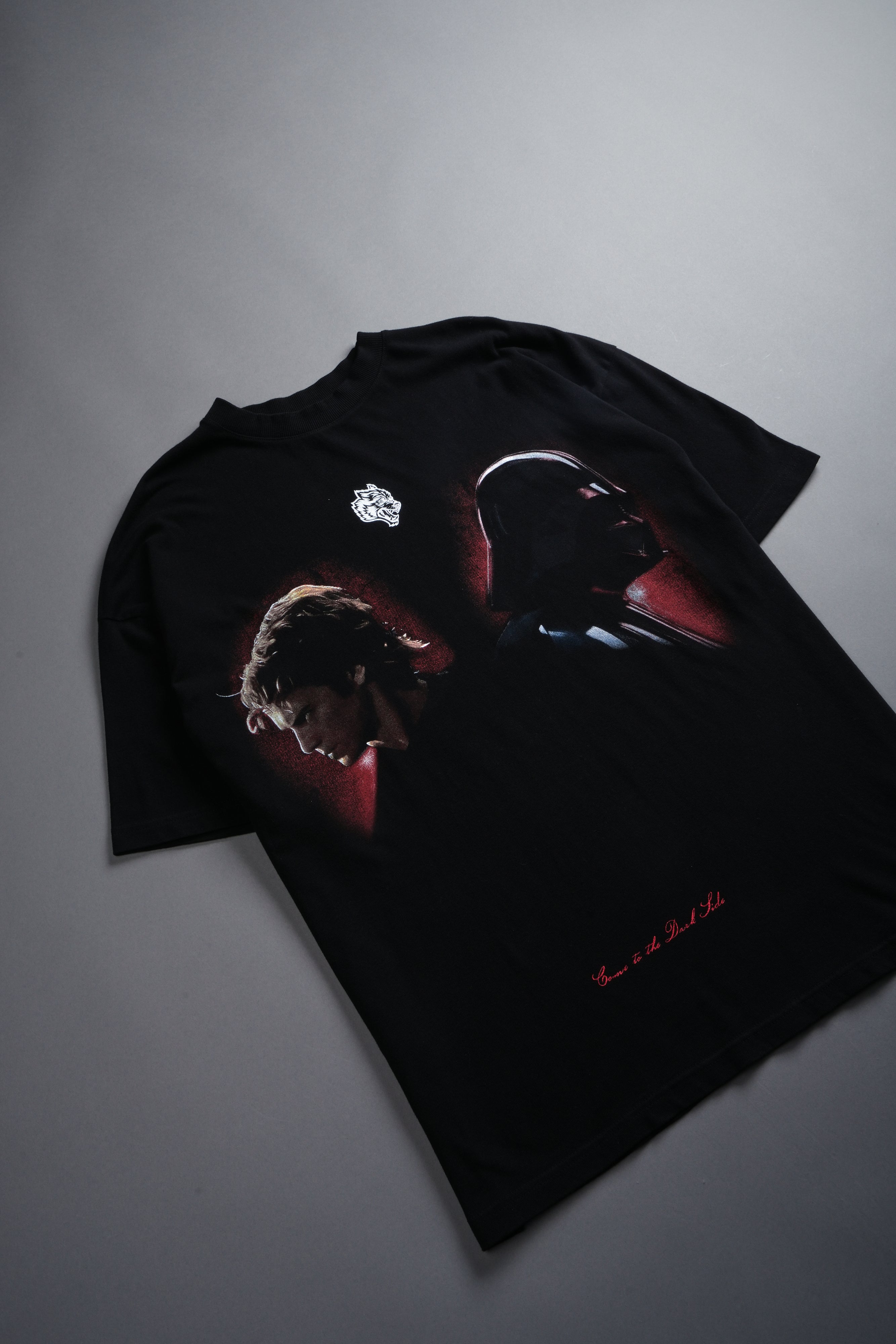 Turn Dark "Premium" Oversized Tee in Black