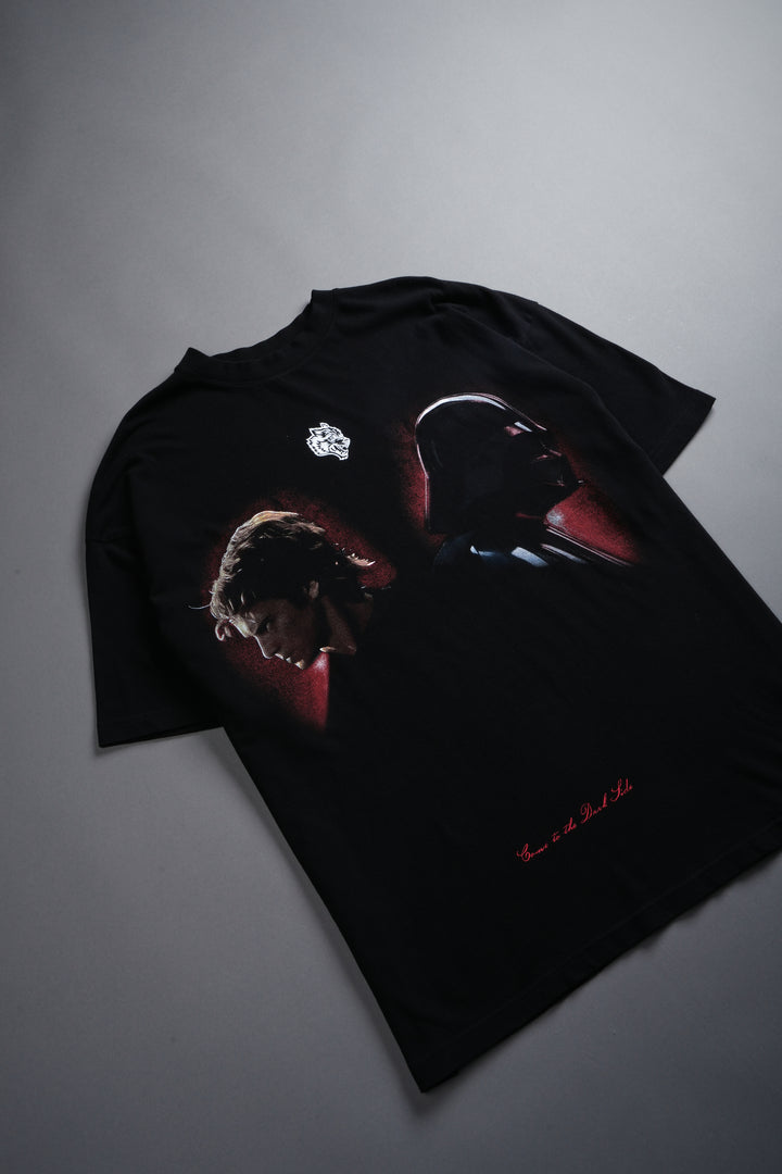 Turn Dark "Premium" Oversized Tee in Black