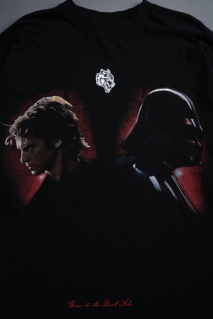 Turn Dark "Premium" Oversized Tee in Black