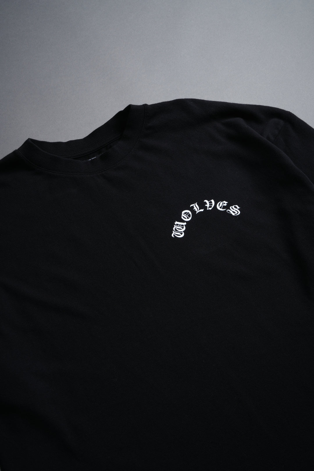 No Return "Premium" Oversized Tee in Black