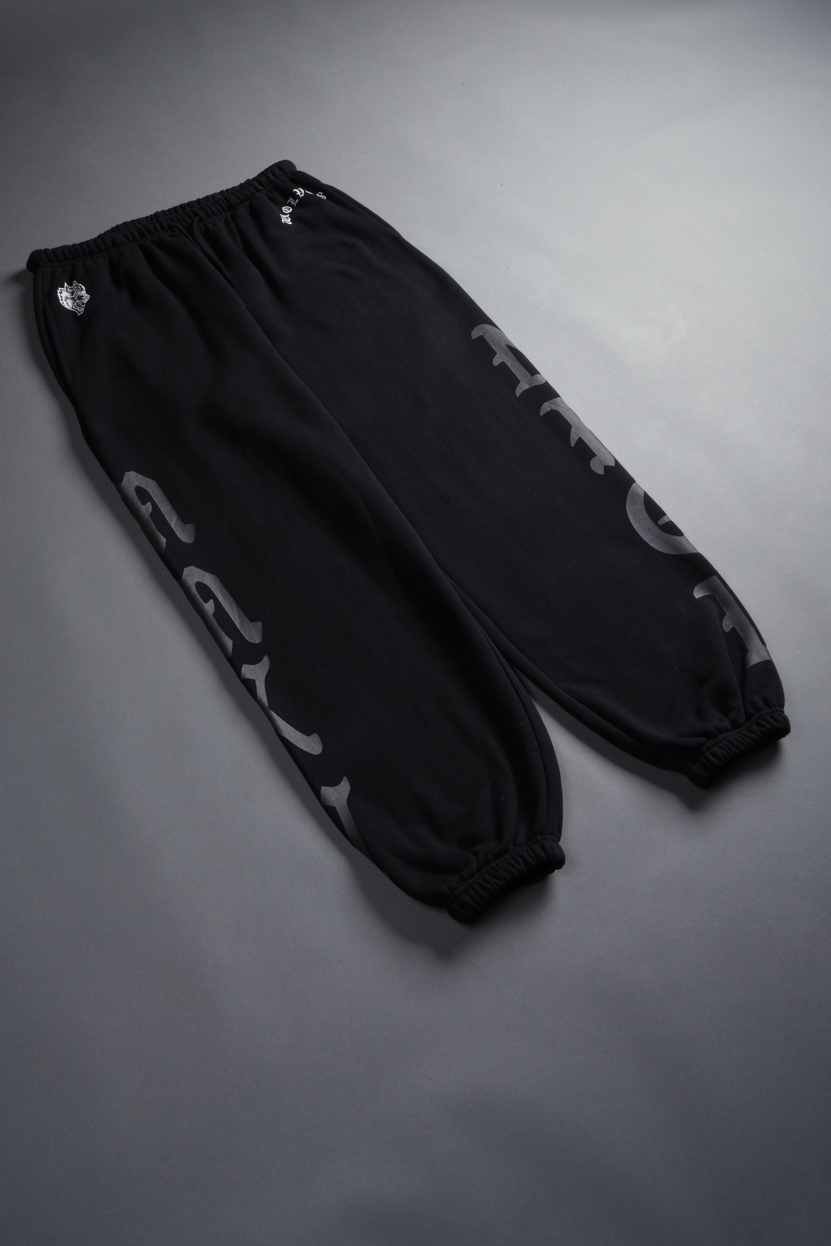 Stone Code Lightweight Lounger Sweat Pants in Black