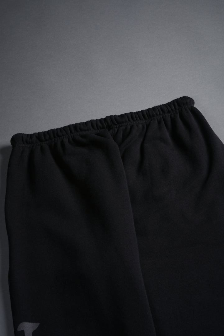 Stone Code Lightweight Lounger Sweat Pants in Black