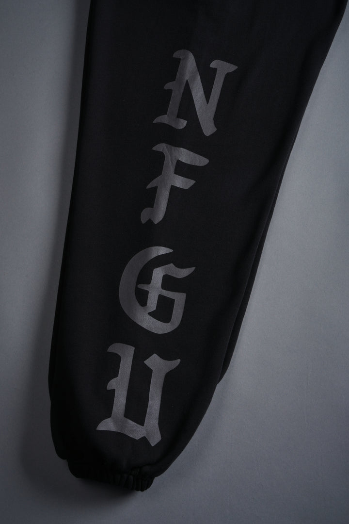 Stone Code Lightweight Lounger Sweat Pants in Black