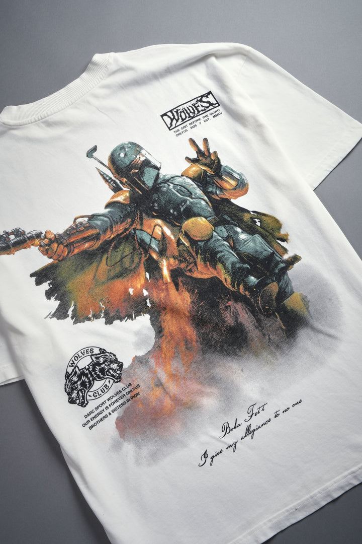 Boba Fett "Premium" Oversized Tee in Cream