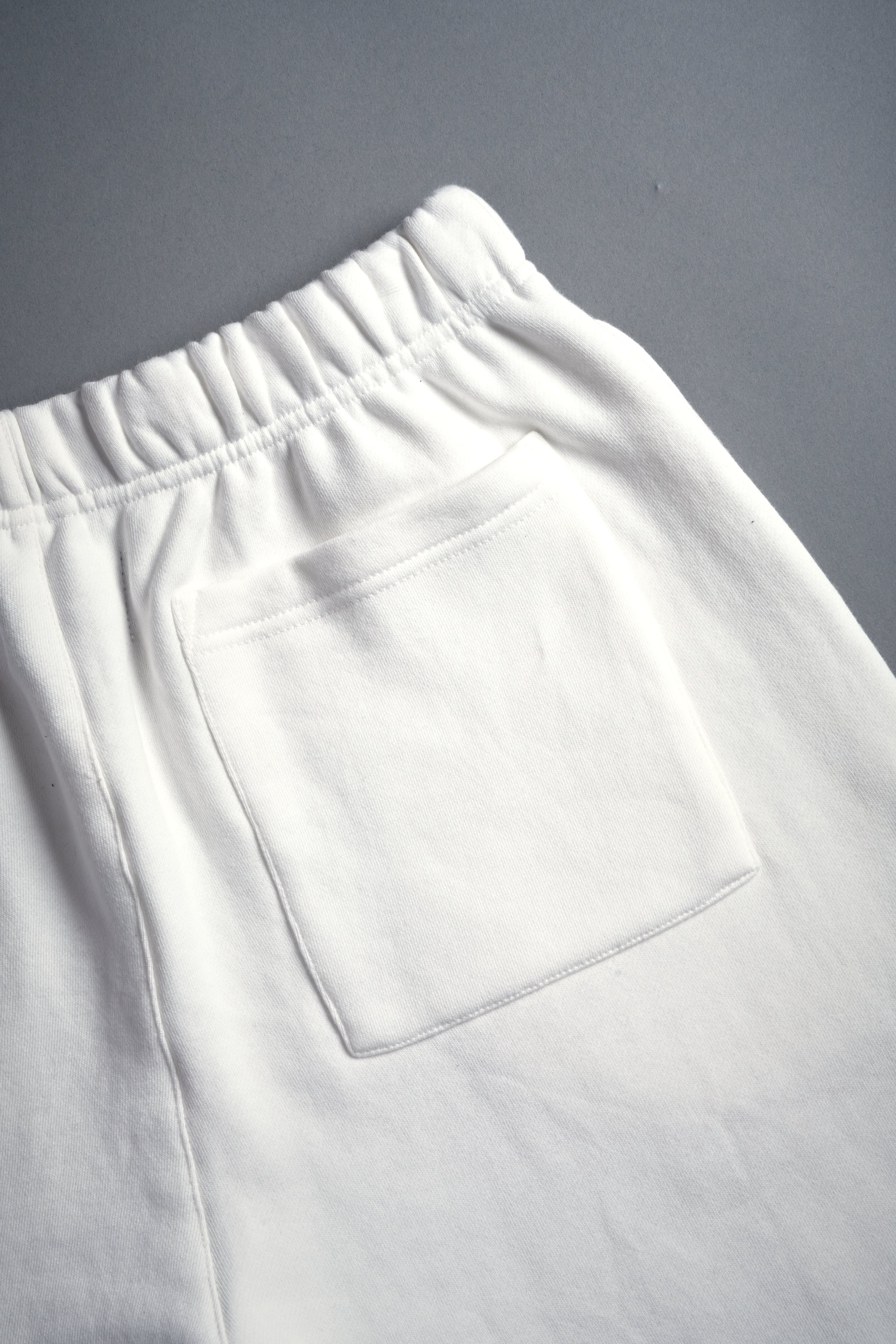 Hollow Virtue Post Lounge Sweat Shorts in Cream