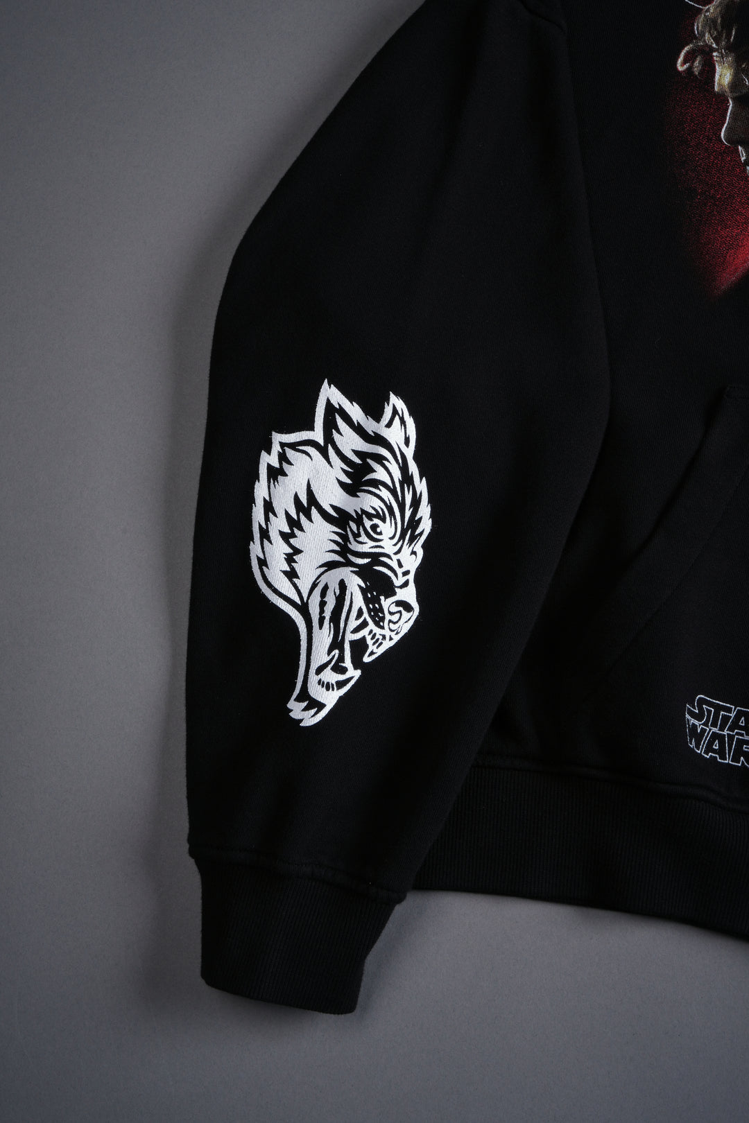 Turn Dark Vex Double Zip Hoodie in Black