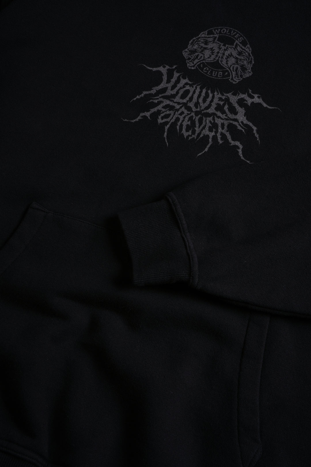 Dark Rage "Pierce" Hoodie in Black