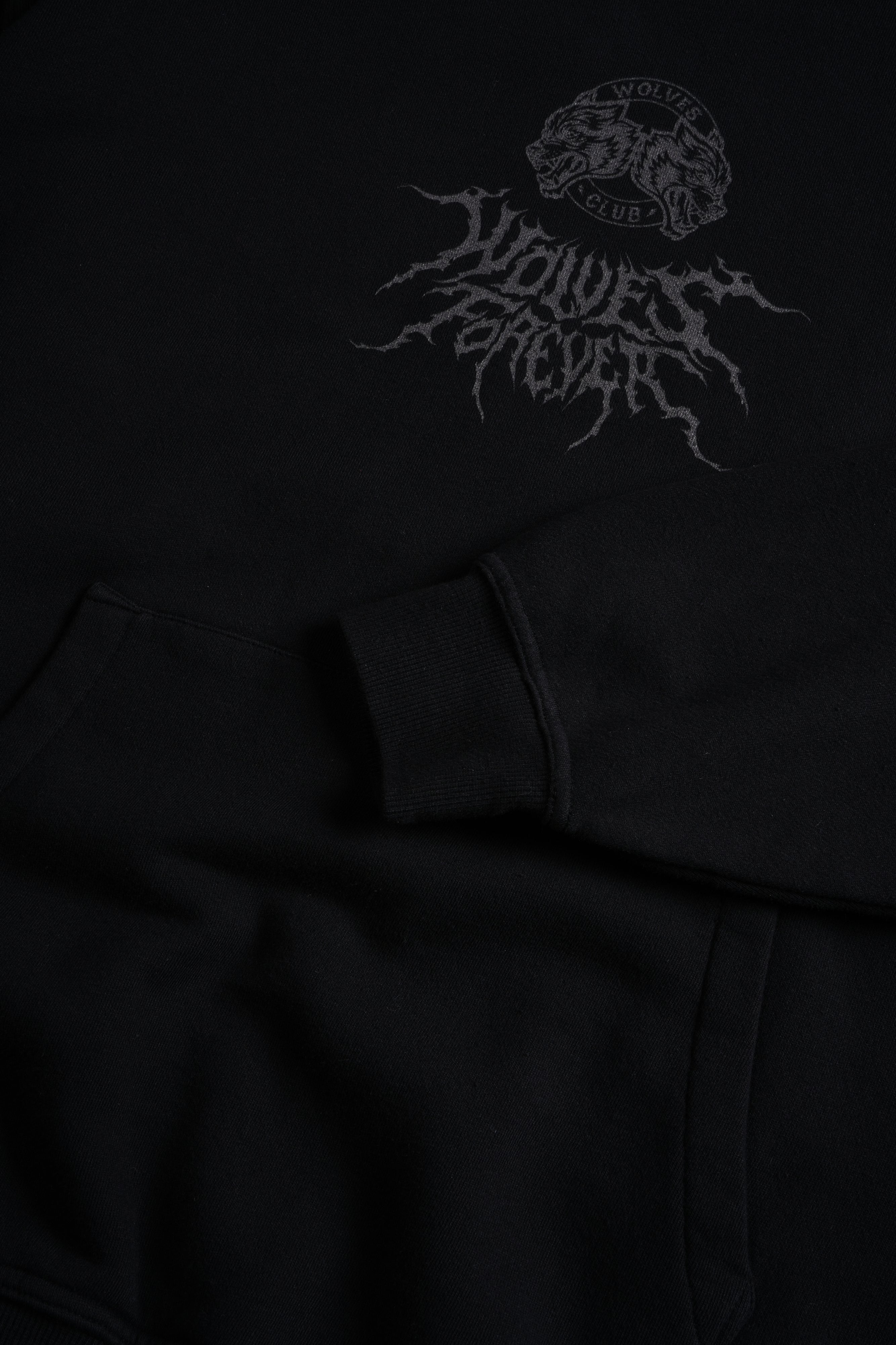 Dark Rage "Pierce" Hoodie in Black