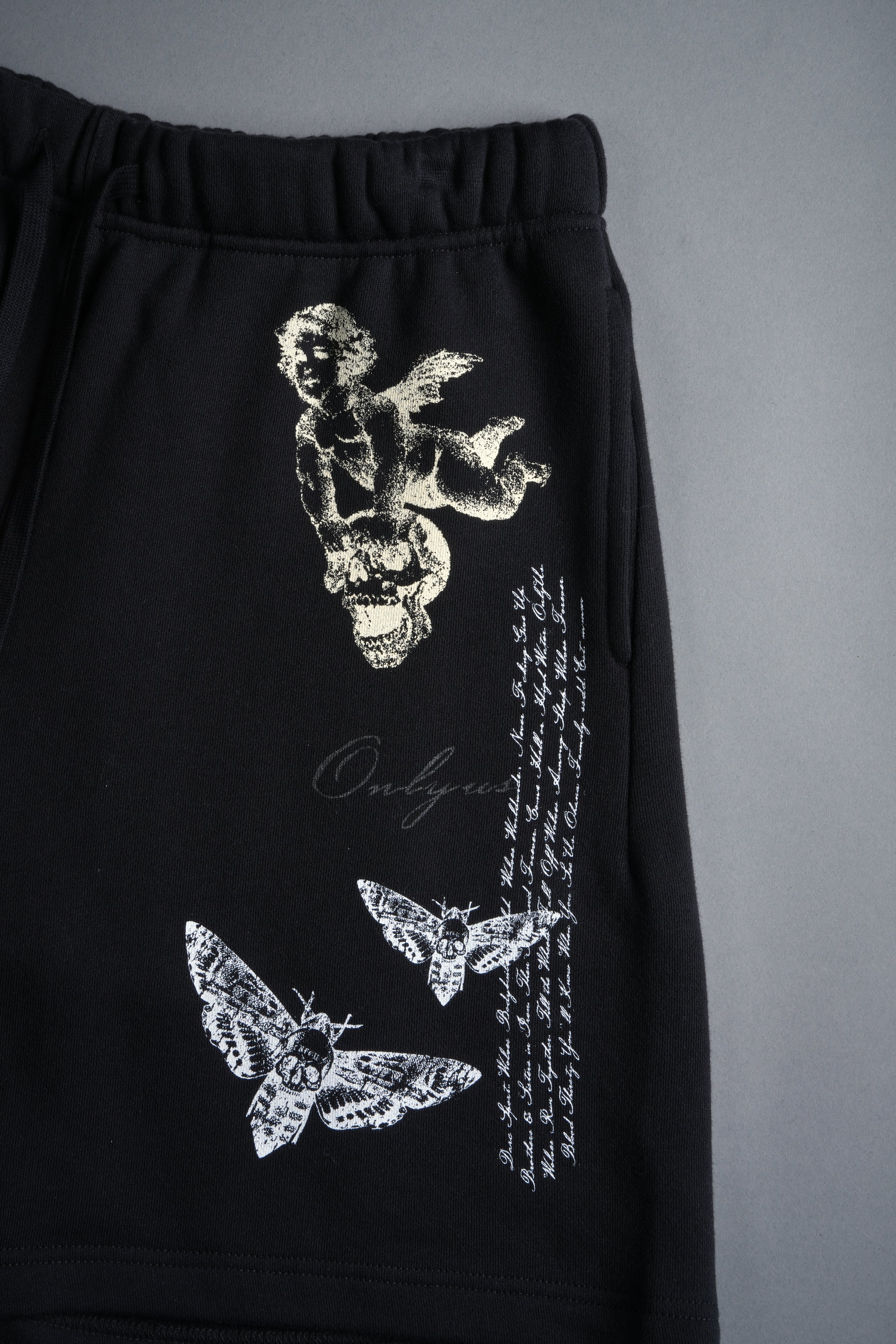 Hollow Virtue Post Lounge Sweat Shorts in Black – DarcSport