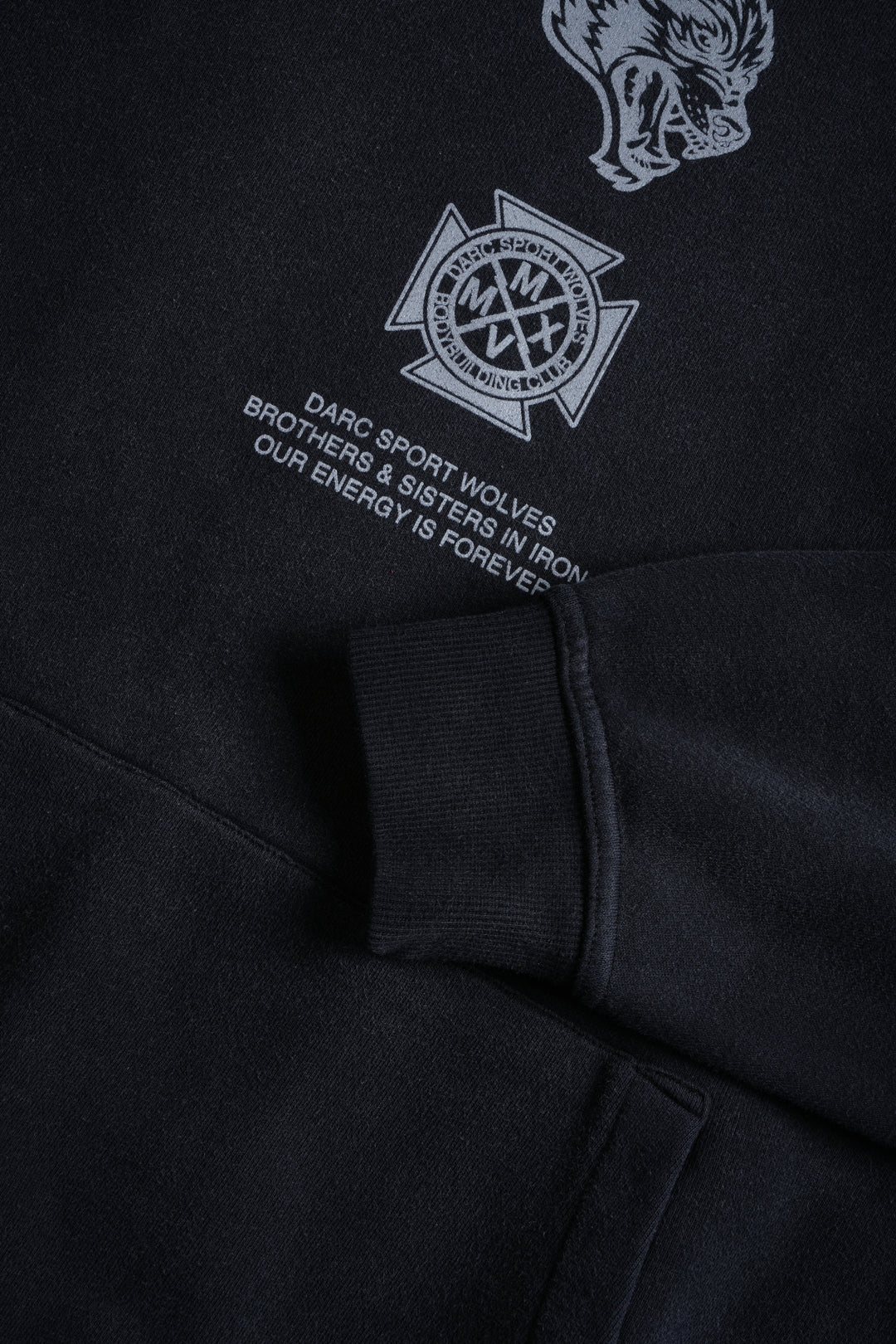 Ashes of the Dark V2 "Pierce" Hoodie in Black Drift Wash
