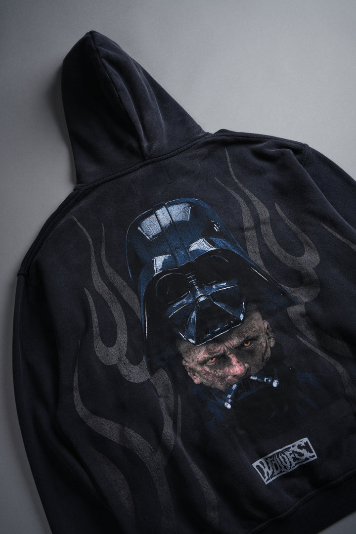 Ashes of the Dark V2 "Pierce" Hoodie in Black Drift Wash