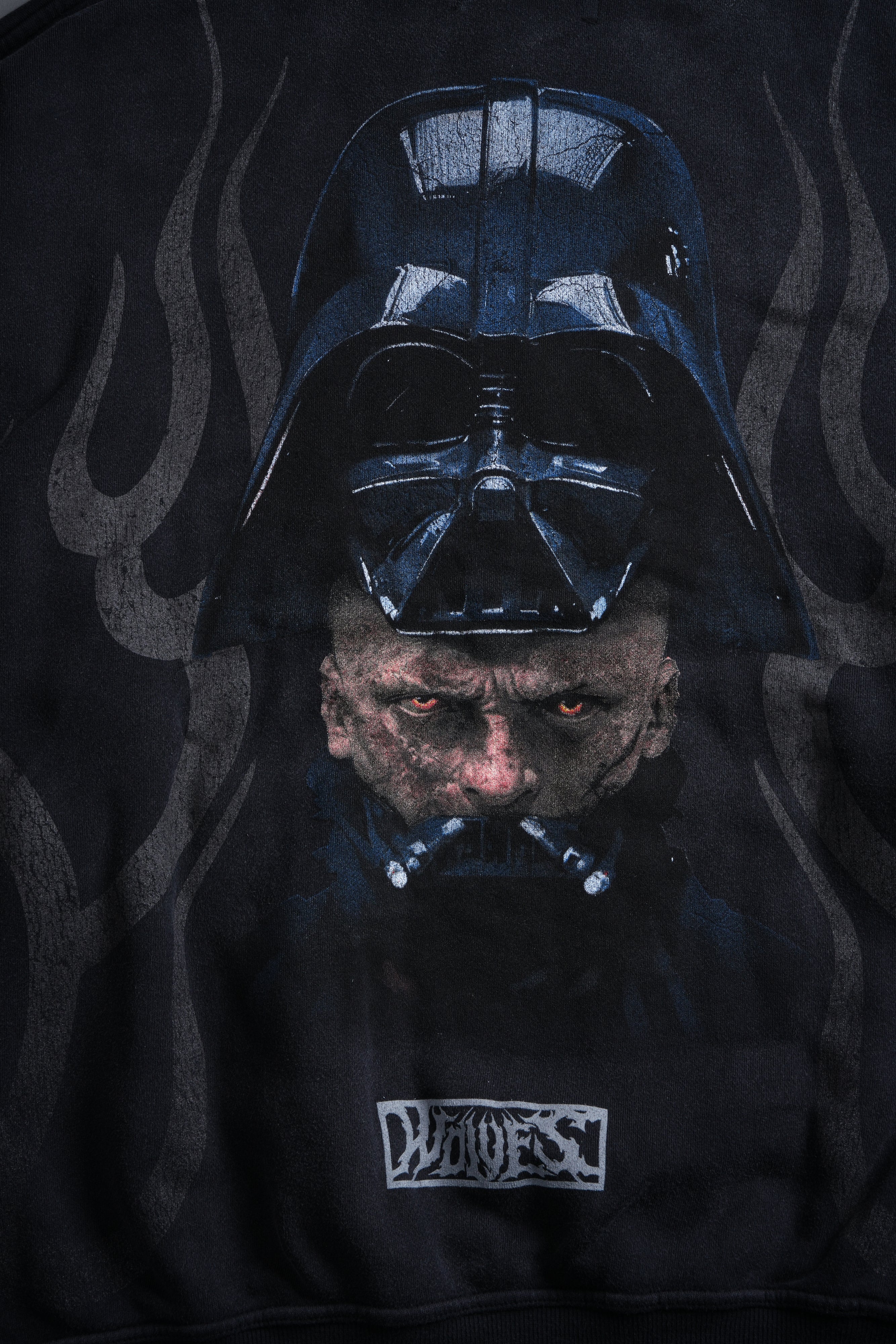 Ashes of the Dark V2 "Pierce" Hoodie in Black Drift Wash