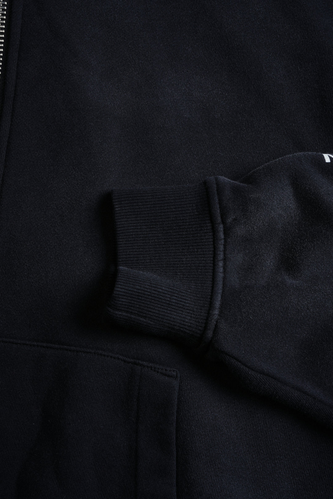 Boba Fett Vex Double Zip Hoodie in Black Drift Wash