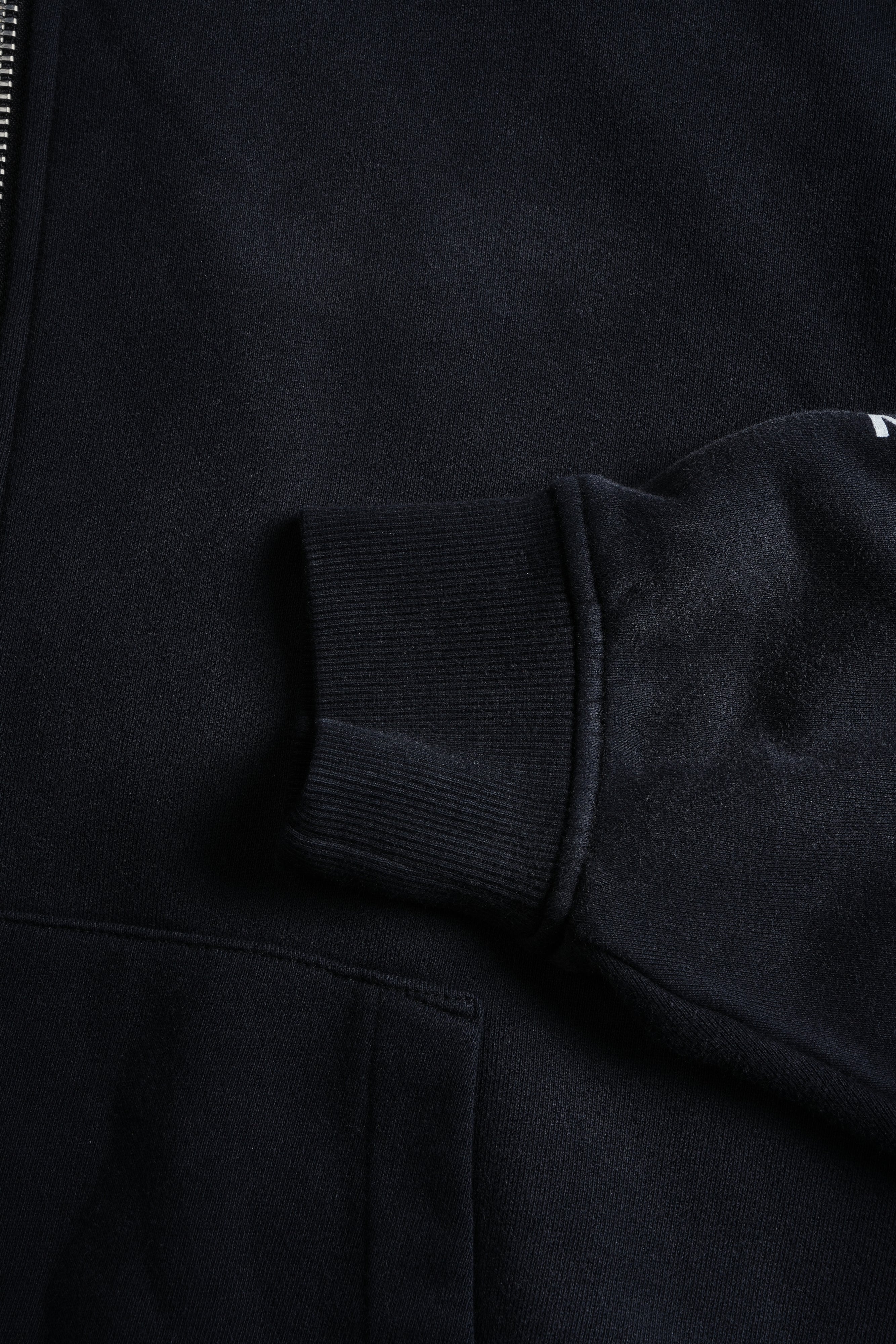 Boba Fett Vex Double Zip Hoodie in Black Drift Wash