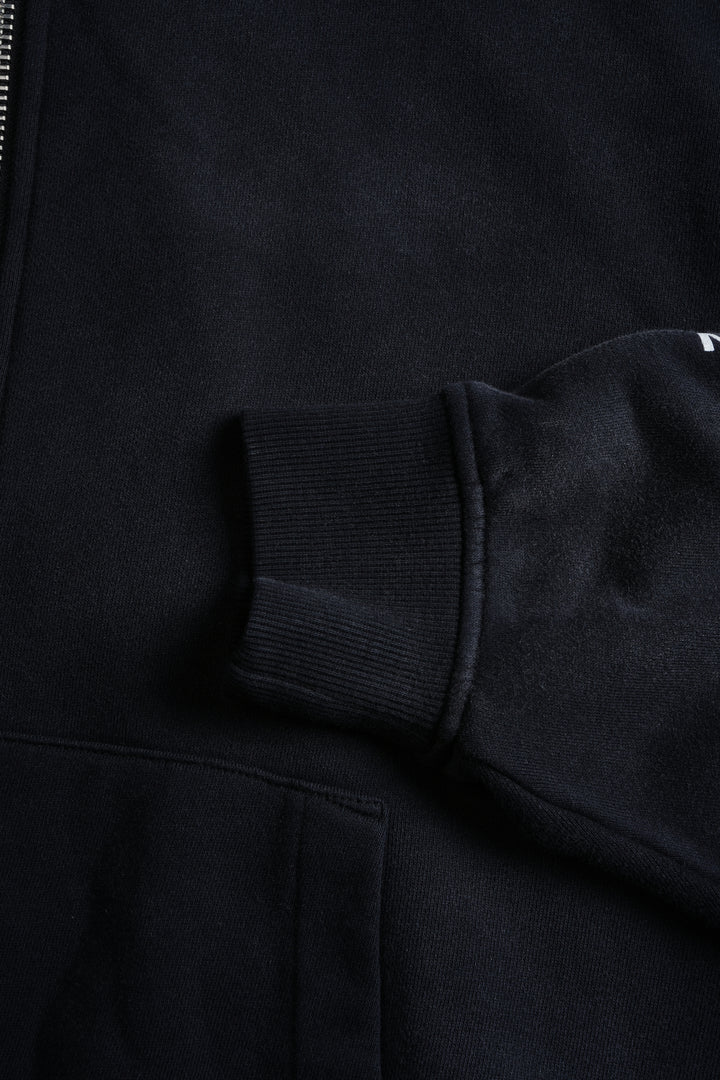 Boba Fett Vex Double Zip Hoodie in Black Drift Wash