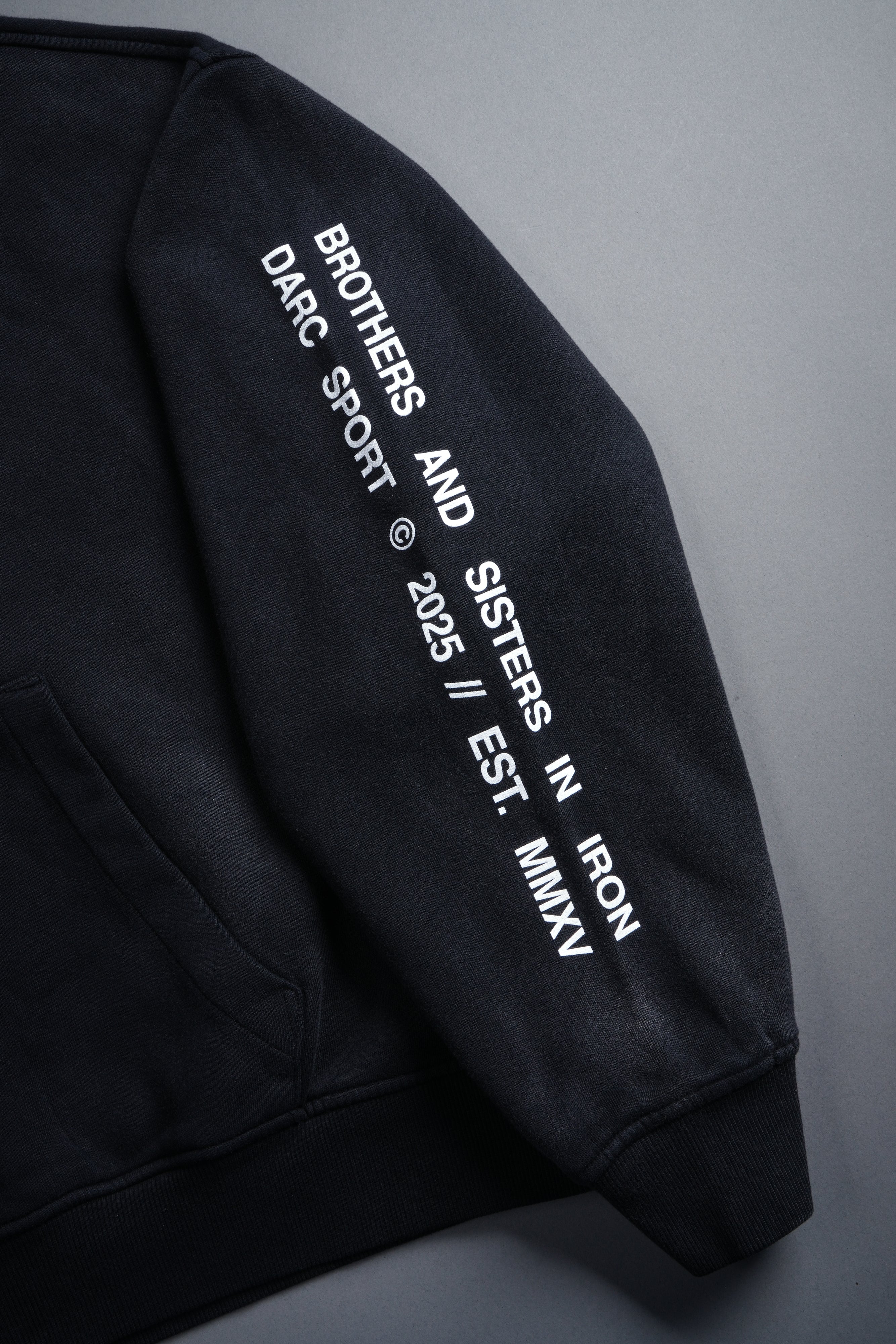 Boba Fett Vex Double Zip Hoodie in Black Drift Wash