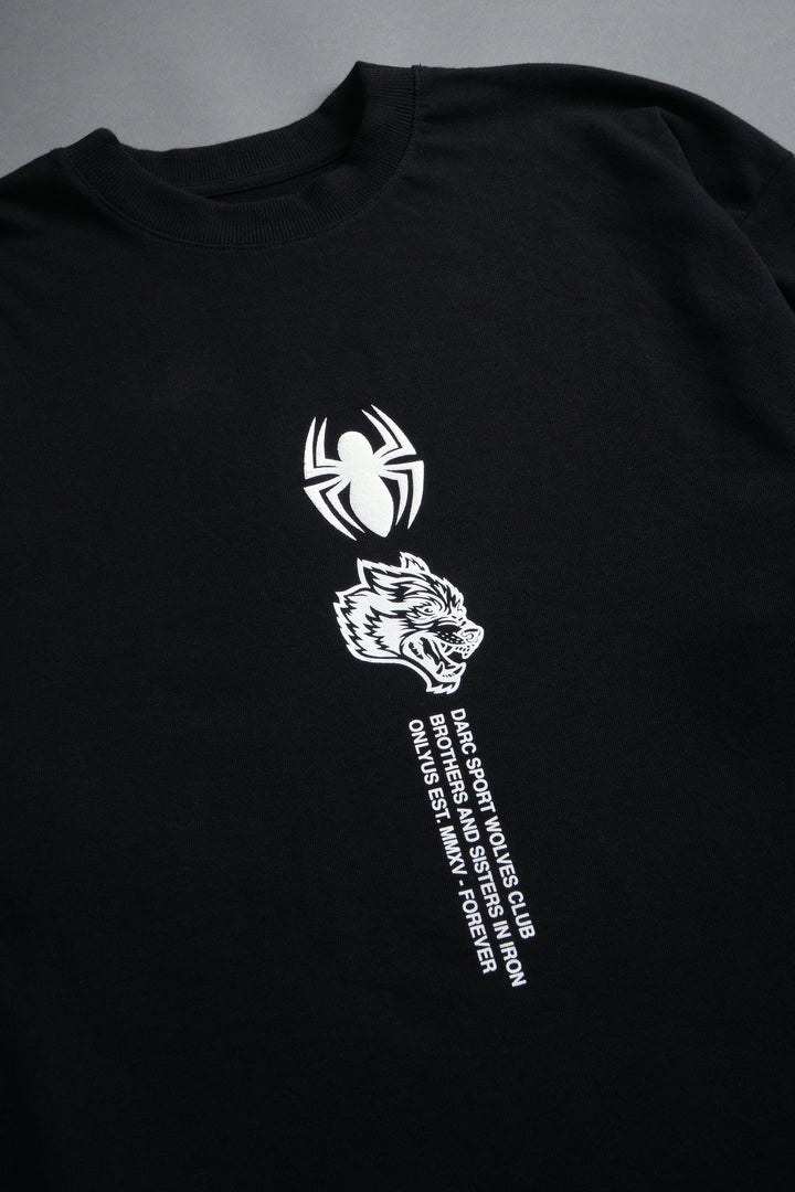Dark Symbiote Premium Oversized Tee in Black