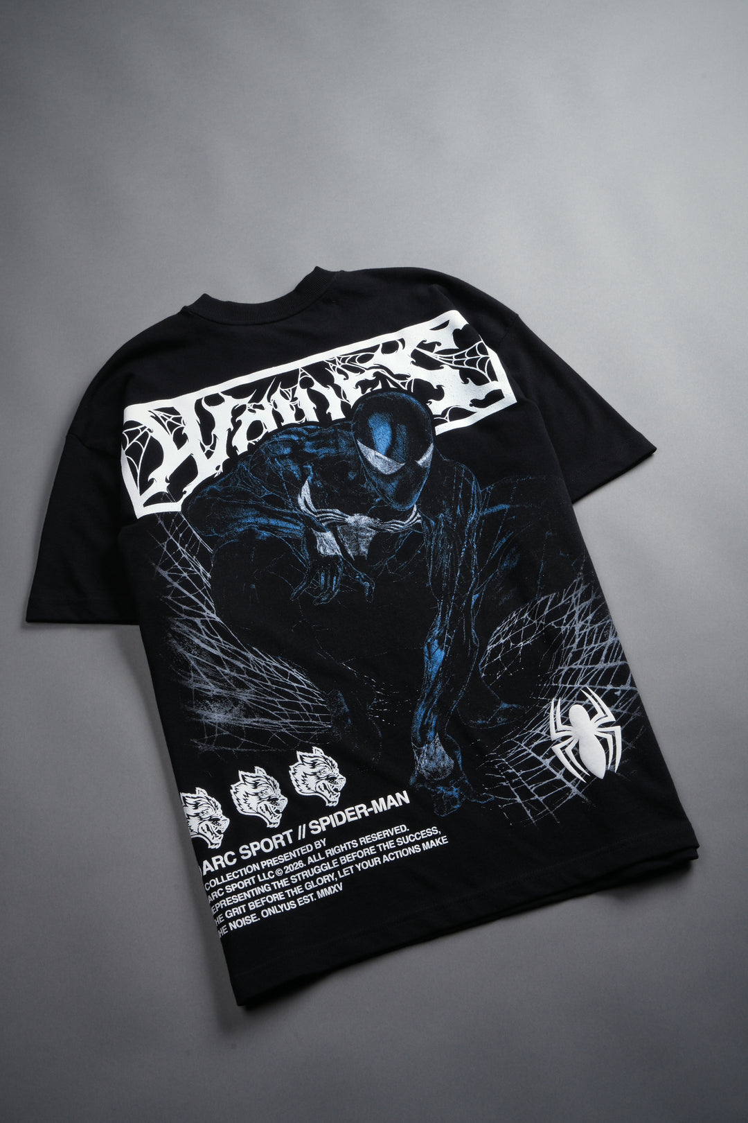 Dark Symbiote Premium Oversized Tee in Black