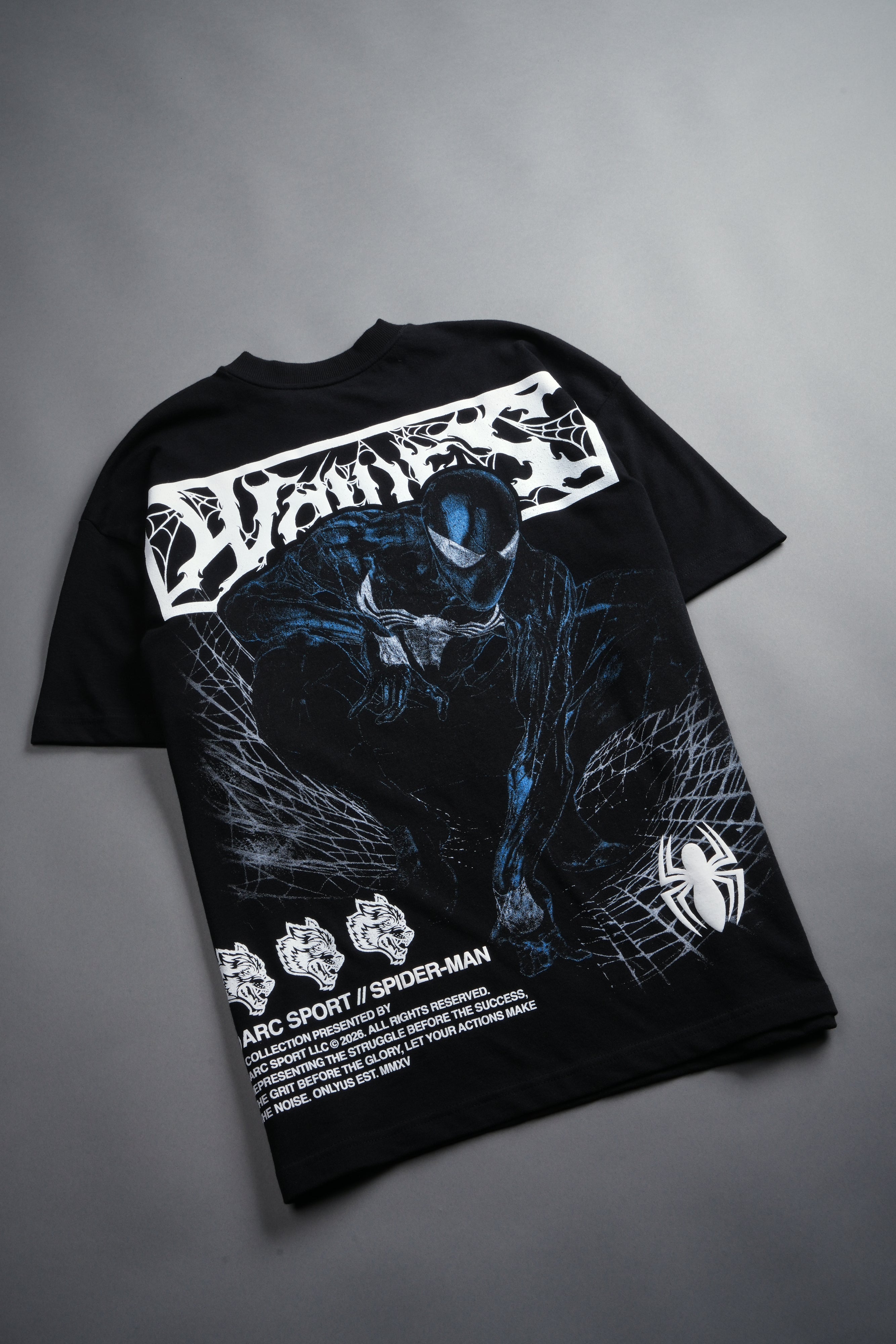 Dark Symbiote Premium Oversized Tee in Black