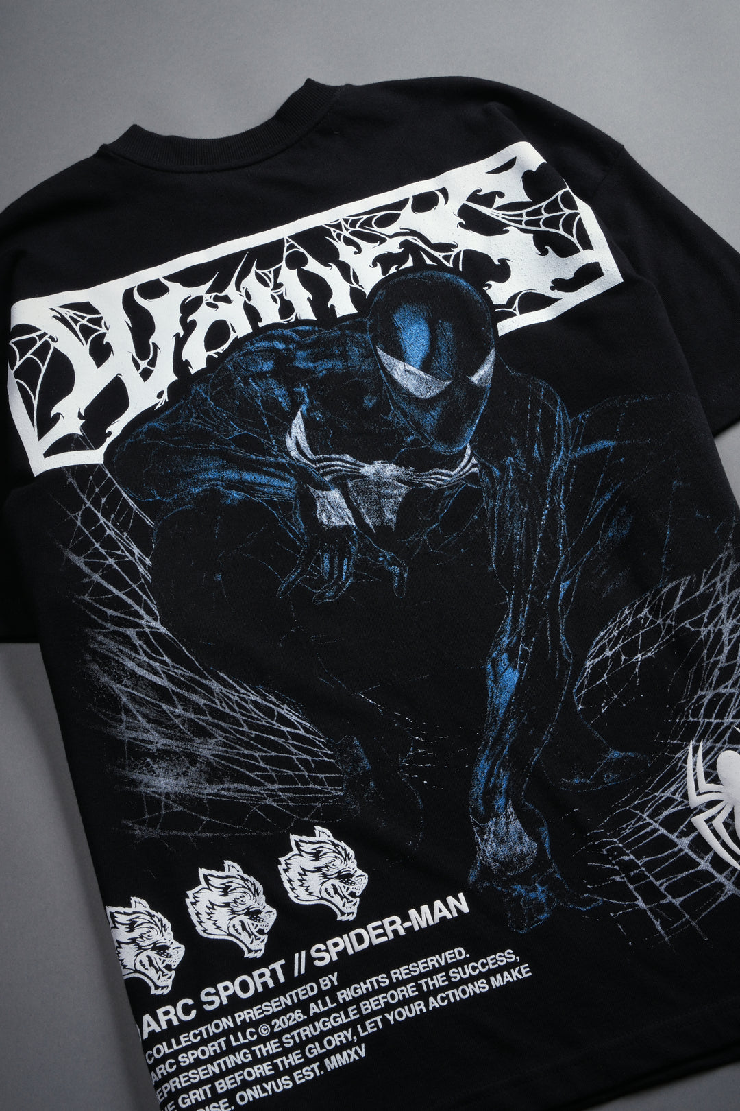 Dark Symbiote Premium Oversized Tee in Black