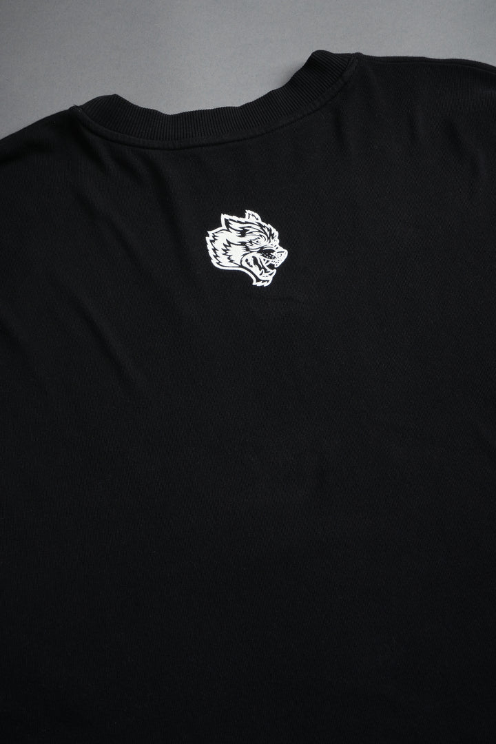 Cat Got Your Tongue Premium Oversized Tee in Black