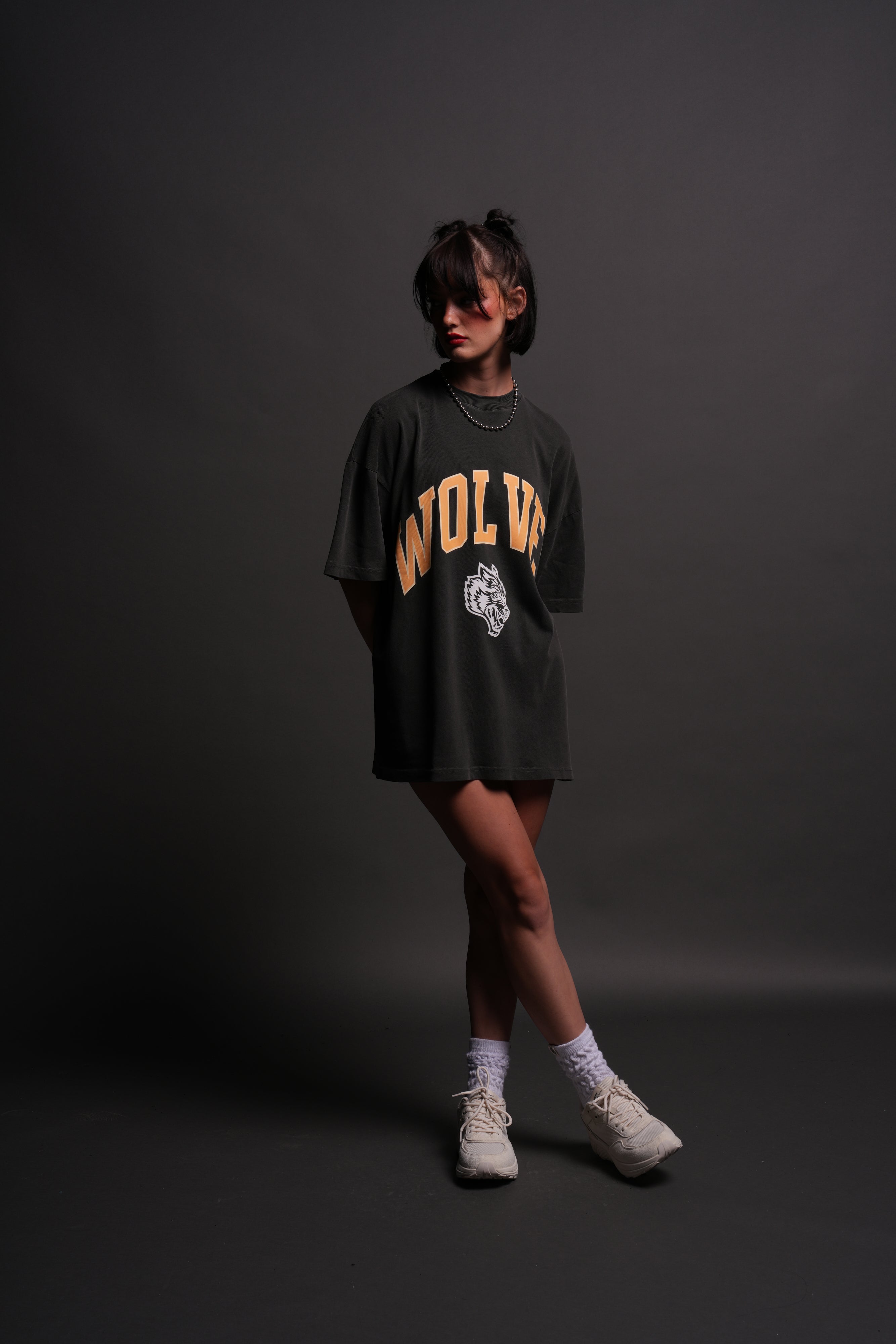 Loyalty "Premium" Unisex Tee in Wolf Gray/Orange