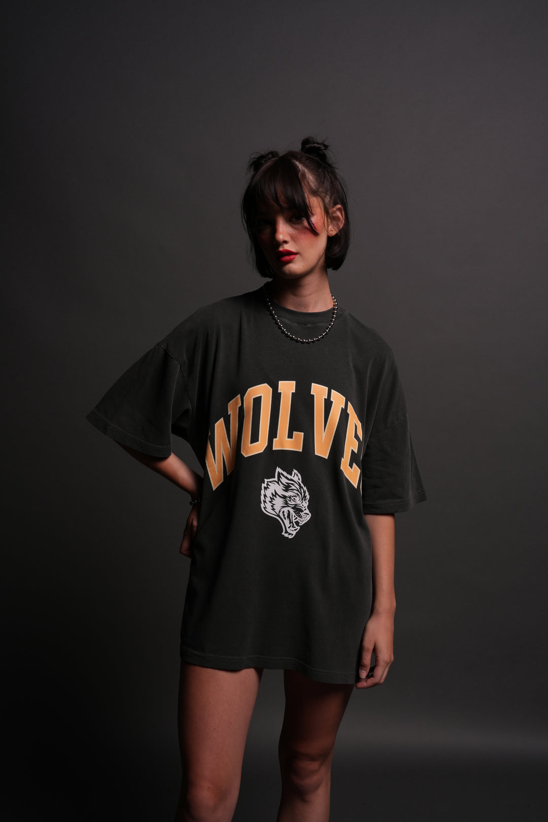 Loyalty "Premium" Unisex Tee in Wolf Gray/Orange