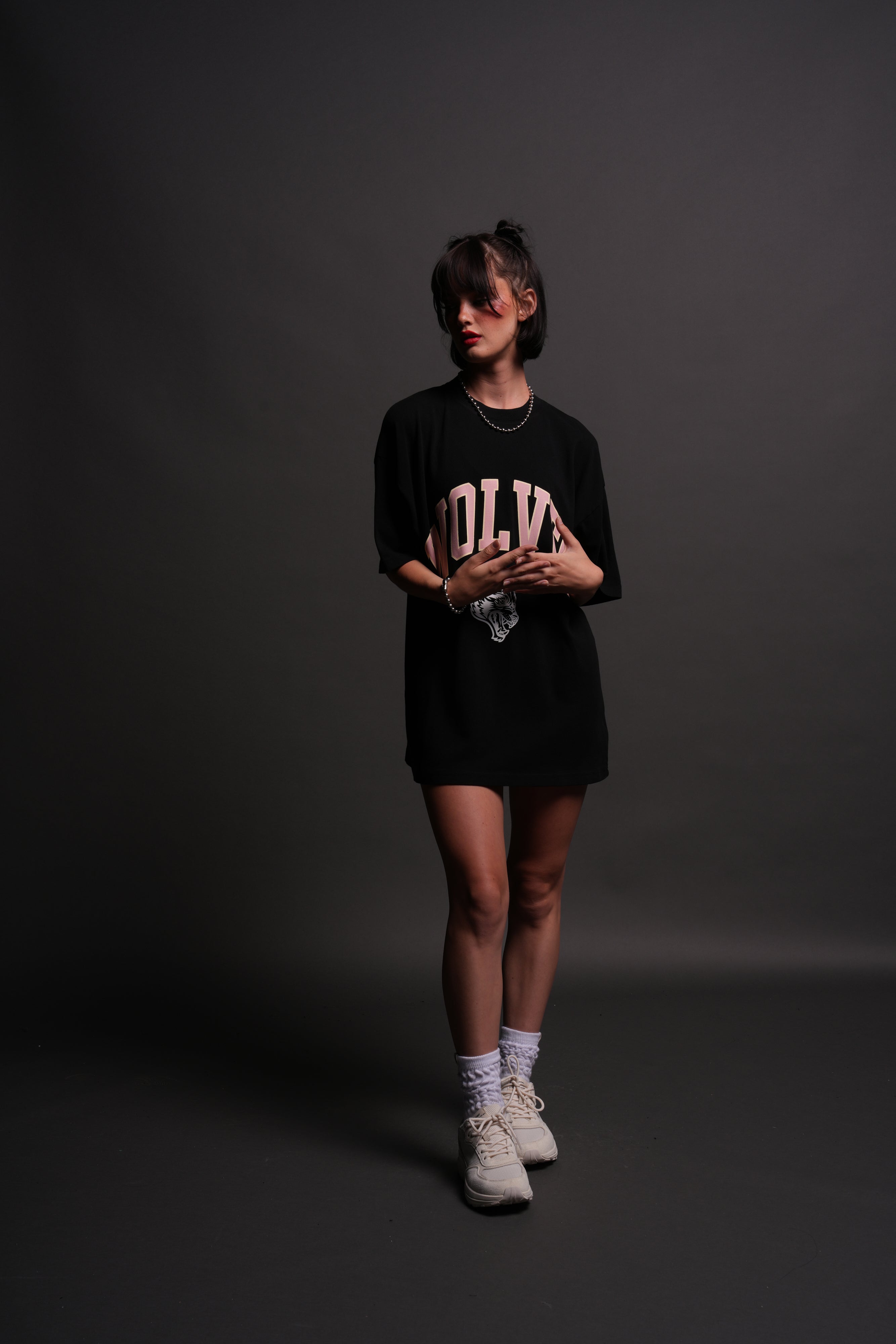 Loyalty "Premium" Unisex Tee in Black/Pink