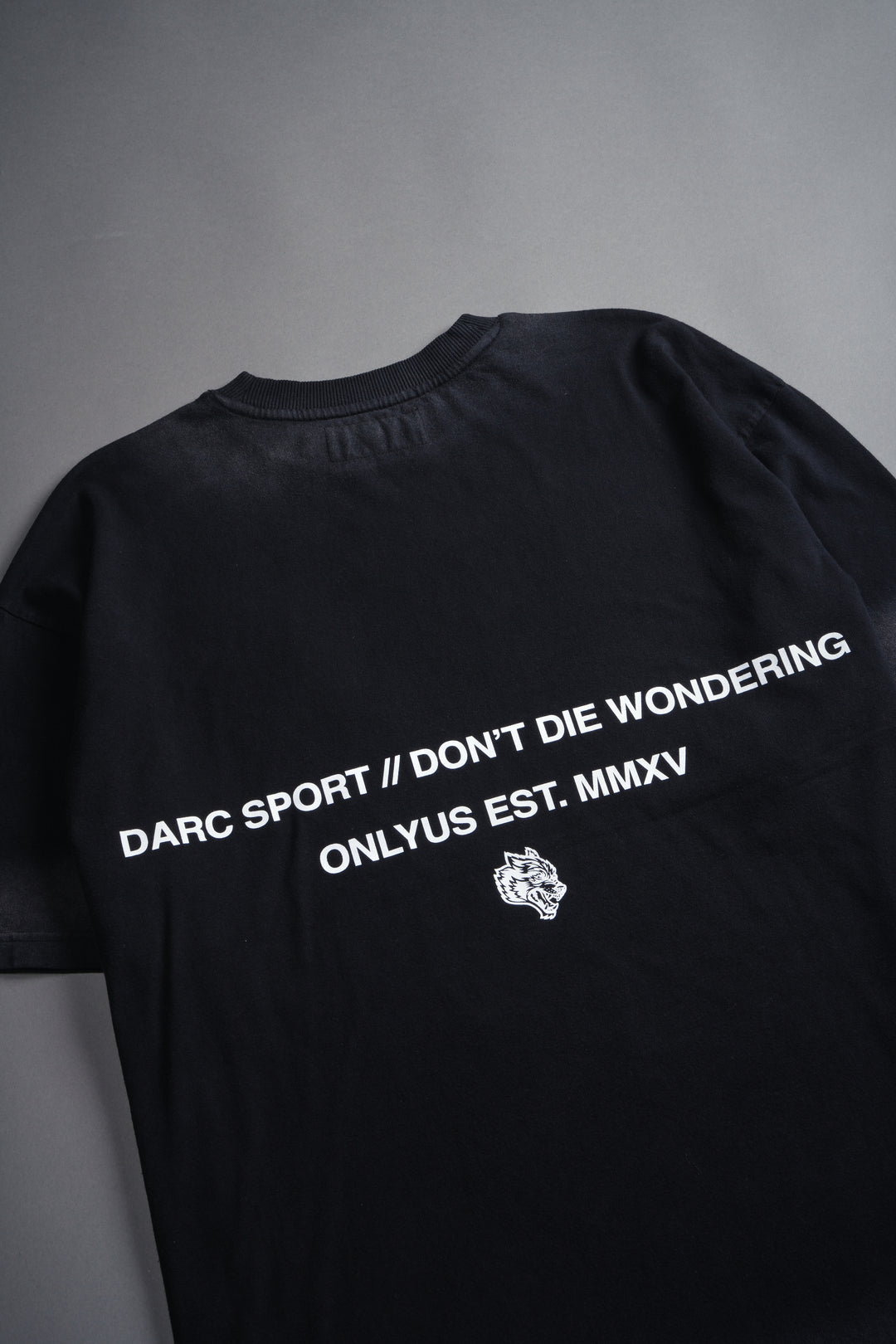Mistress of Darkness "Grunge" Tee in Black Drift Wash