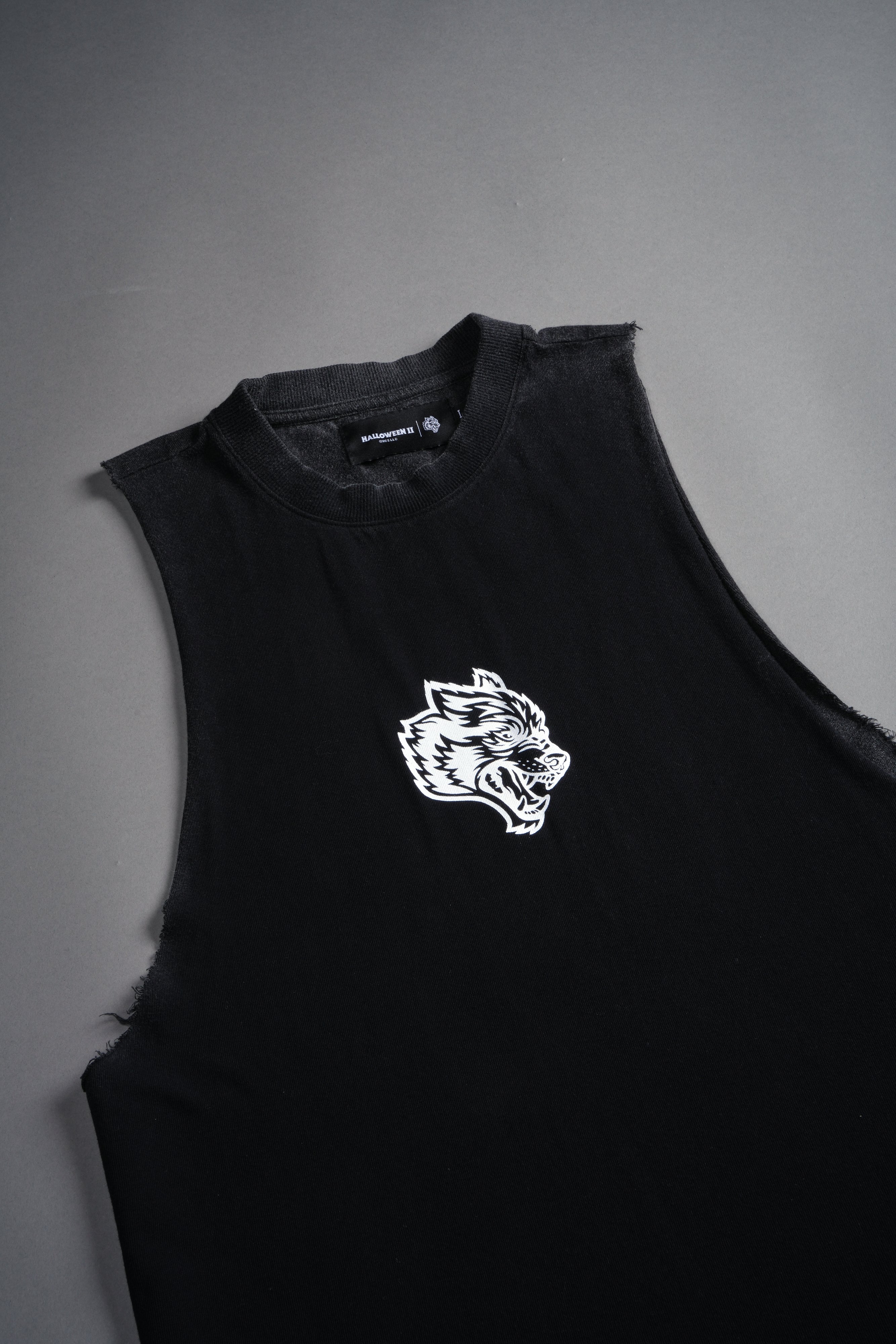 Dead of Night "Tommy" Muscle Tee in Black