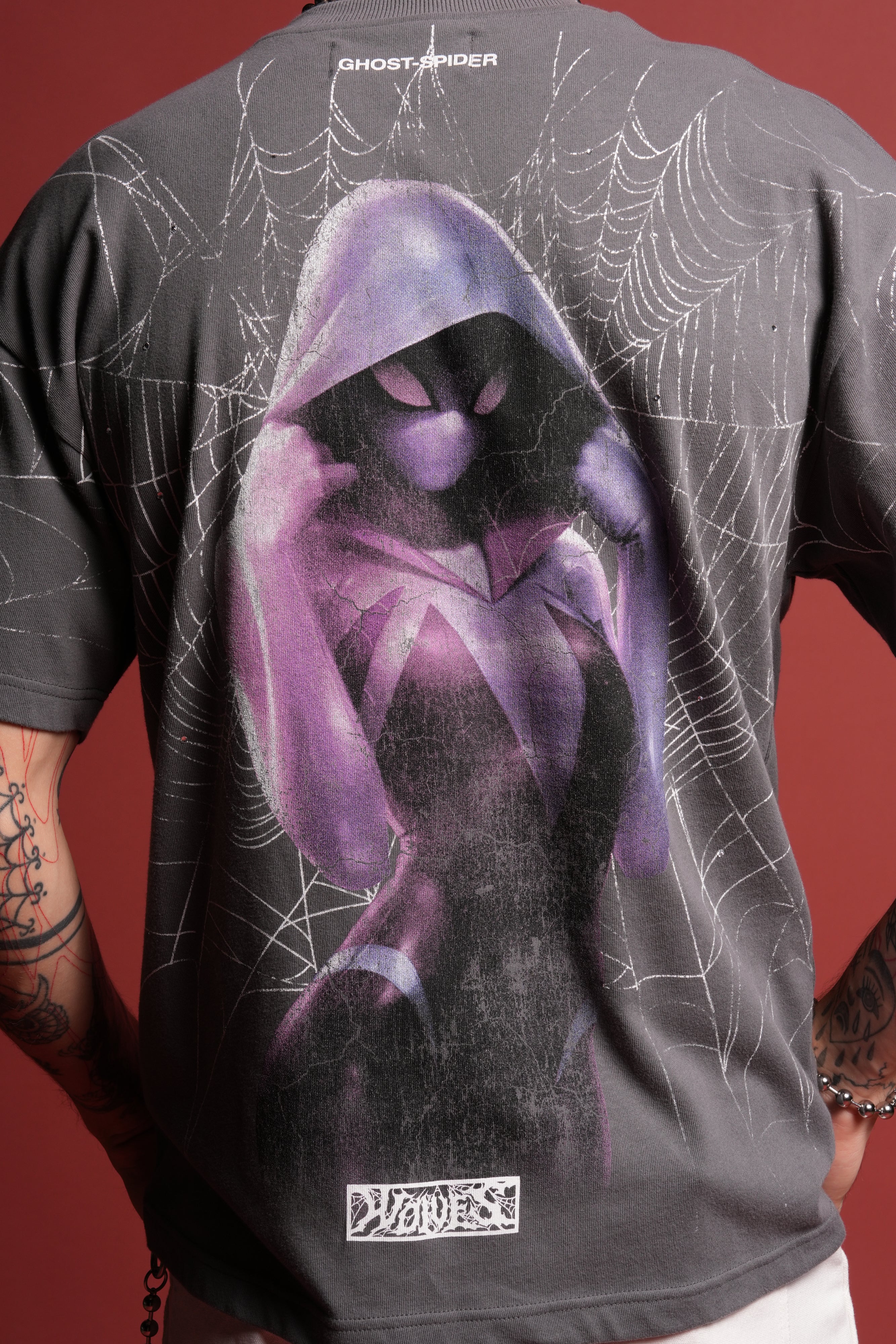 Spider Gwen Pump Cover in Slate Gray